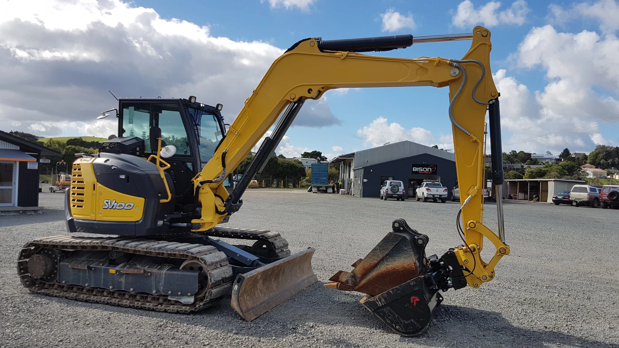 Yanmar Sv1002 Excavator for Sale Bison Equipment NZ Bison Equipment