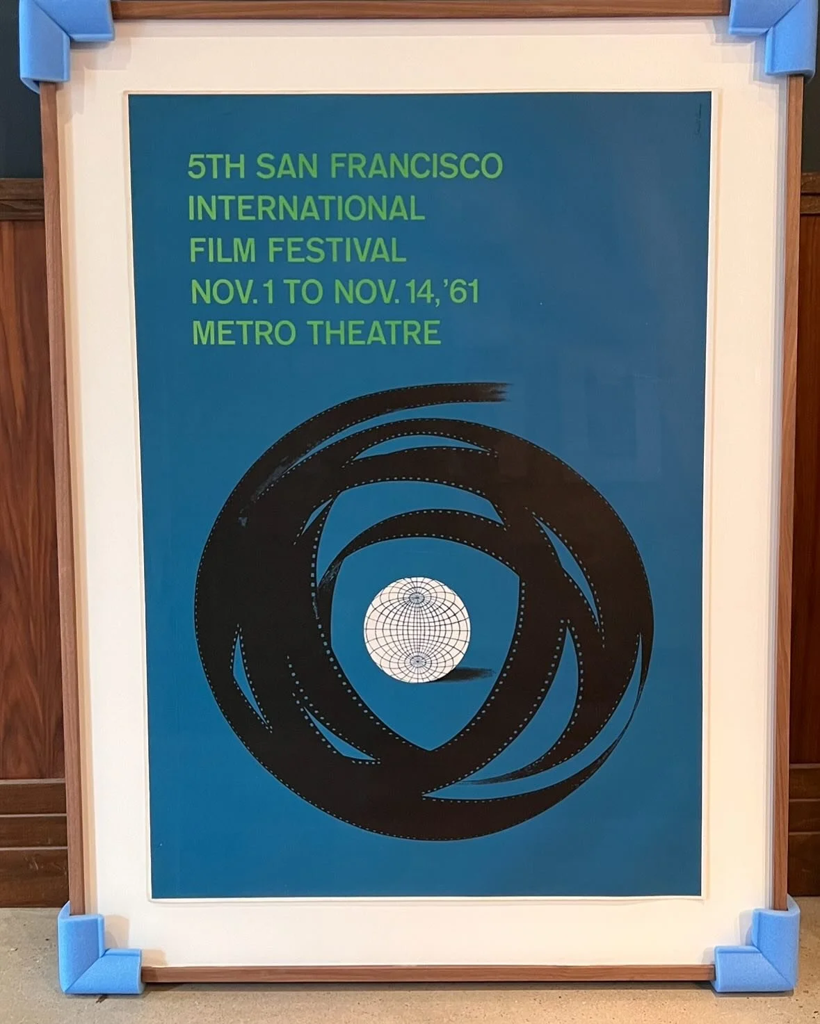 #saulbass rare poster up in the shop. We have a bunch of his poster examples for sale but this is one of his best I think.