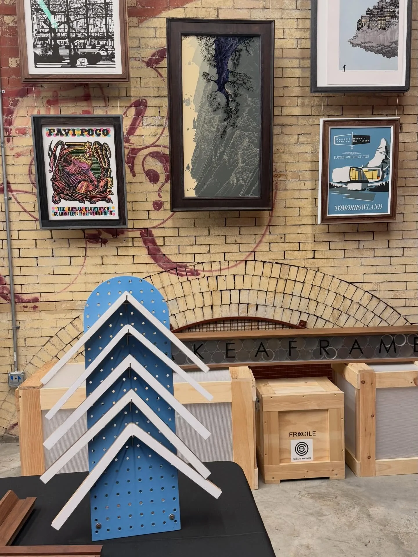 The second annual Brooklyn Fine Art Print fair starts today y&rsquo;all! Stop by the mezzanine above the main gallery and we&rsquo;ll talk about the print you just bought!
See you later! #bfapf #powerhousearts #framing