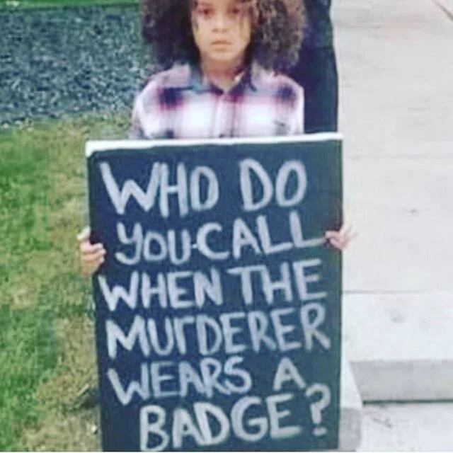 Our worldwide community vs. racists.  I will never be able to understand first hand what my black friends have experienced, it sickened me when I saw this photo.  I promise to stay vigilant and fully committed in this fight #blacklivesmatter #justice