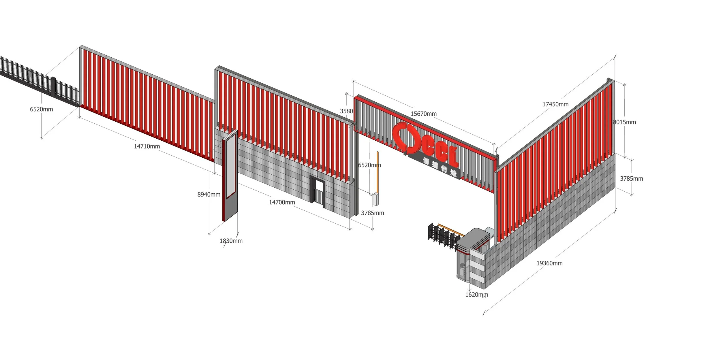 Gatehouse Design 3D Model