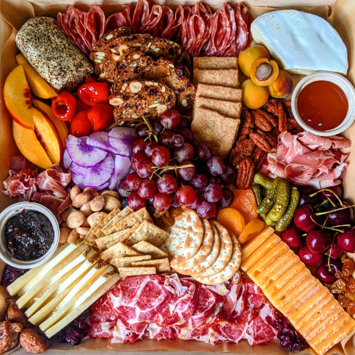 weekend plans: 🧀 + 🏖️ + 🧀 repeat

#ajoyinthekitchen #cheese #charcuterie #cheeseboard #charcuterieboard #taunton #tauntonma #catering #madetoorder #picnic #cookout #party #linkinbio