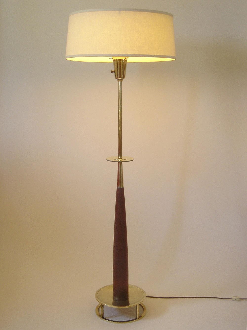 Tommi Parzinger Stiffel Floor Lamp, Stiffel Floor Lamps With Table