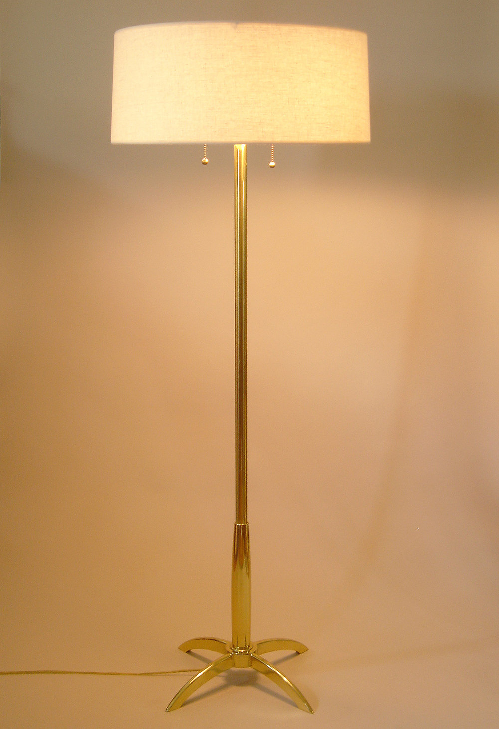 Stiffel Atomic Rocket Floor Lamp, Stiffel Floor Lamps With Table