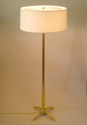 Stiffel Atomic Rocket Floor Lamp Radiascence Stiffel Atomic Rocket Floor Lamp, Stiffel Floor Lamp Parts