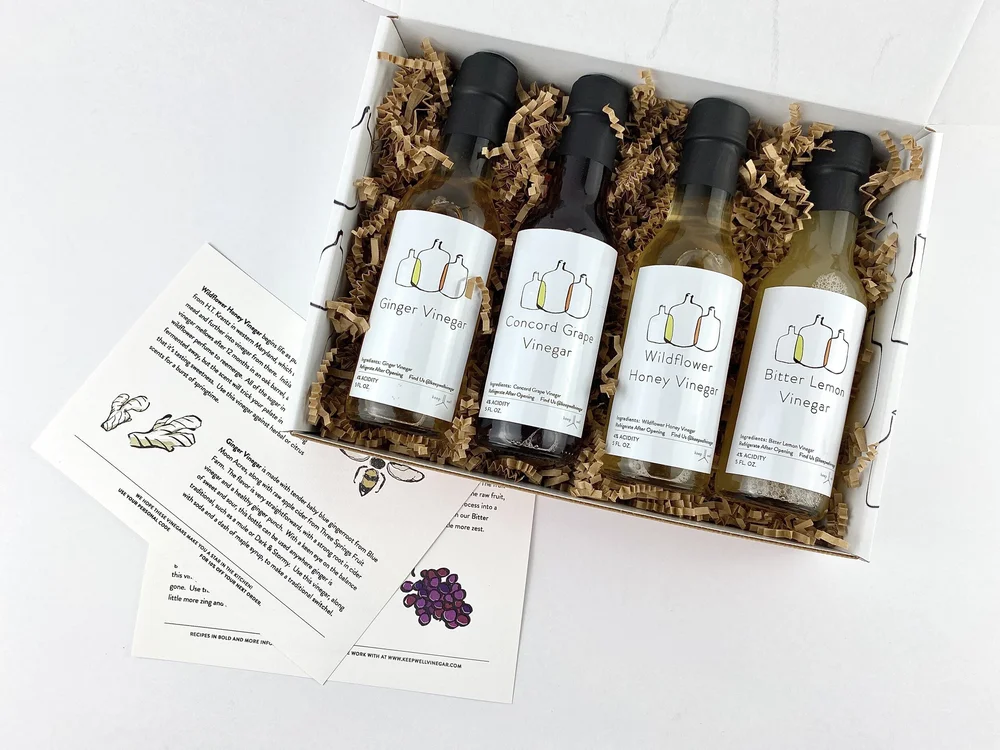 Cocktail Vinegar Gift Box Keepwell Vinegar Cocktail Vinegar Gift Box Keepwell Vinegar
