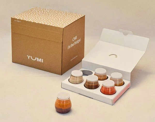 StackTek's innovative, single-serve containers are utilized by Yumi to deliver fresh meals specially curated for tots. (Image source: Yumi)