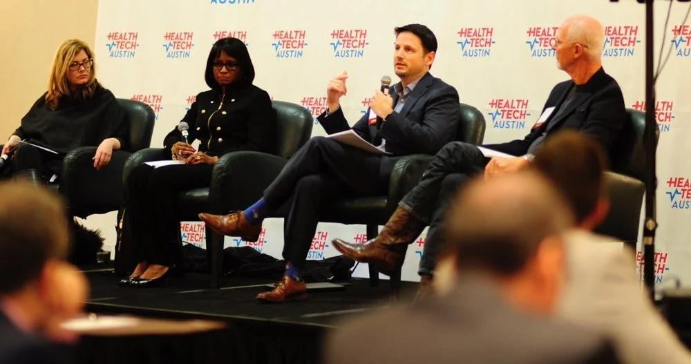  From left to right: Barbary Brunner - Moderator, Yvonne Van Dyke, Kevin Warren and Charles Barnett