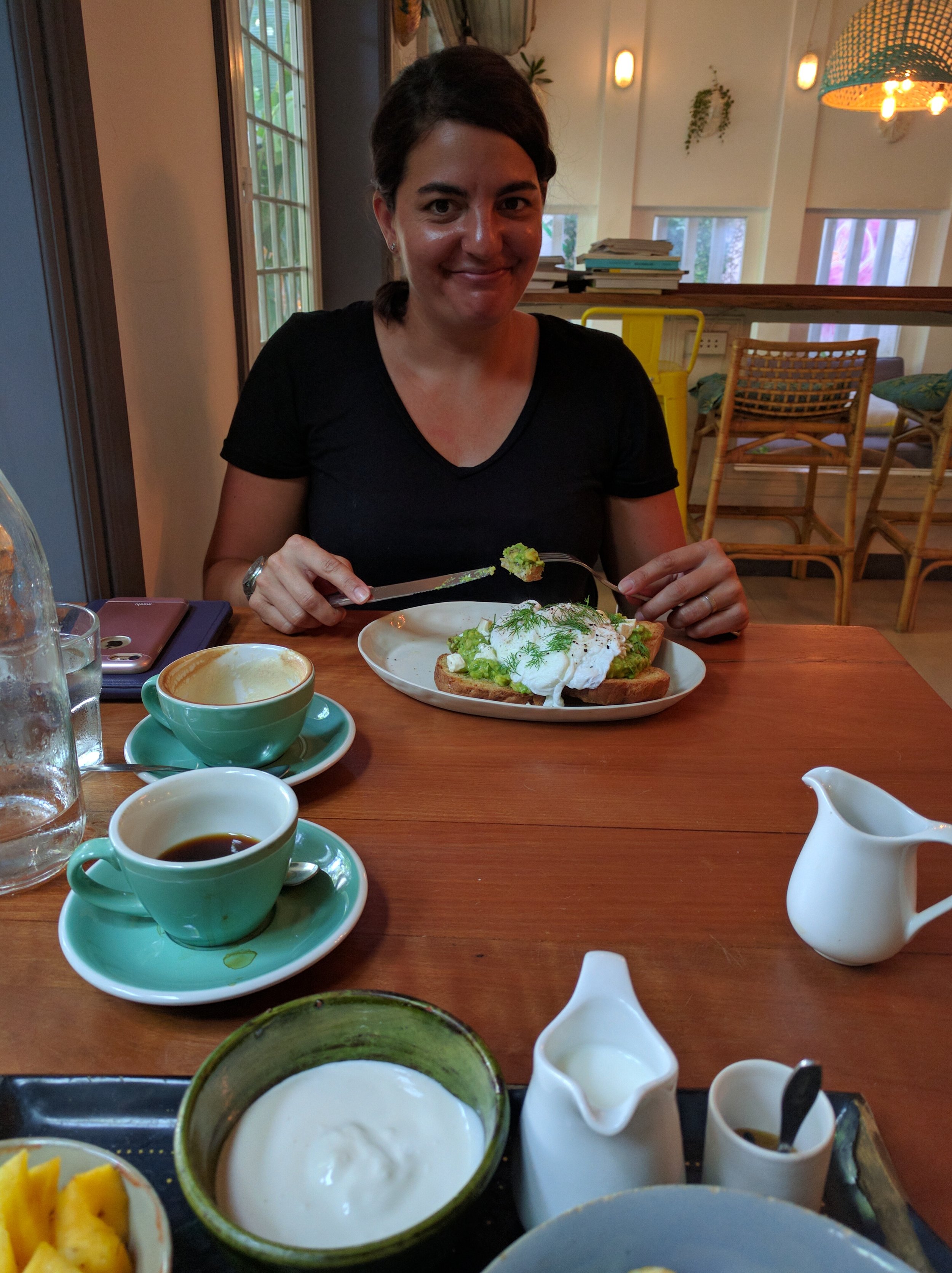 Our cash spend would have been lower were it not for avocado toast