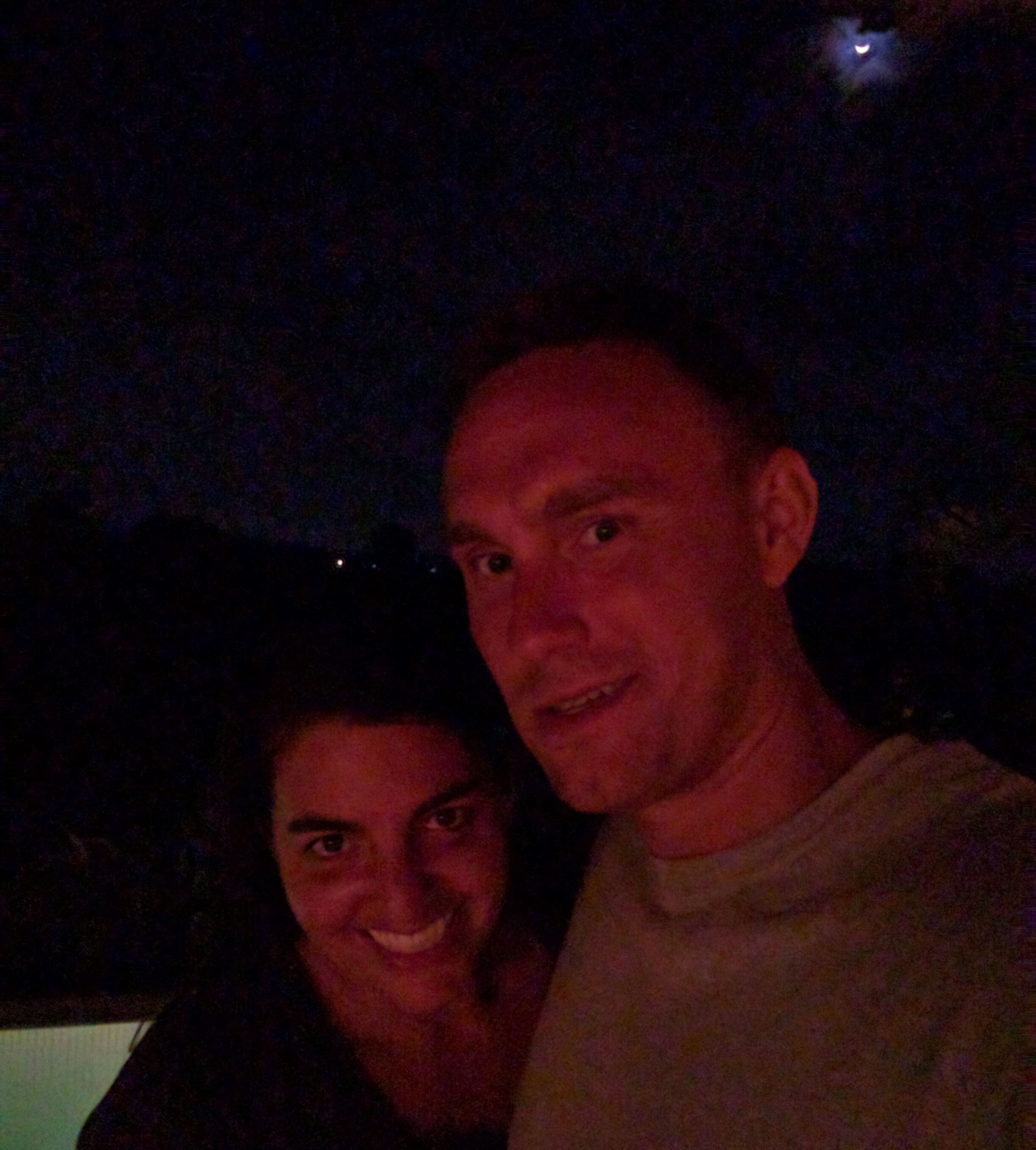 "This night was so fun, I should write a blog post about it -- we just need a selfie"