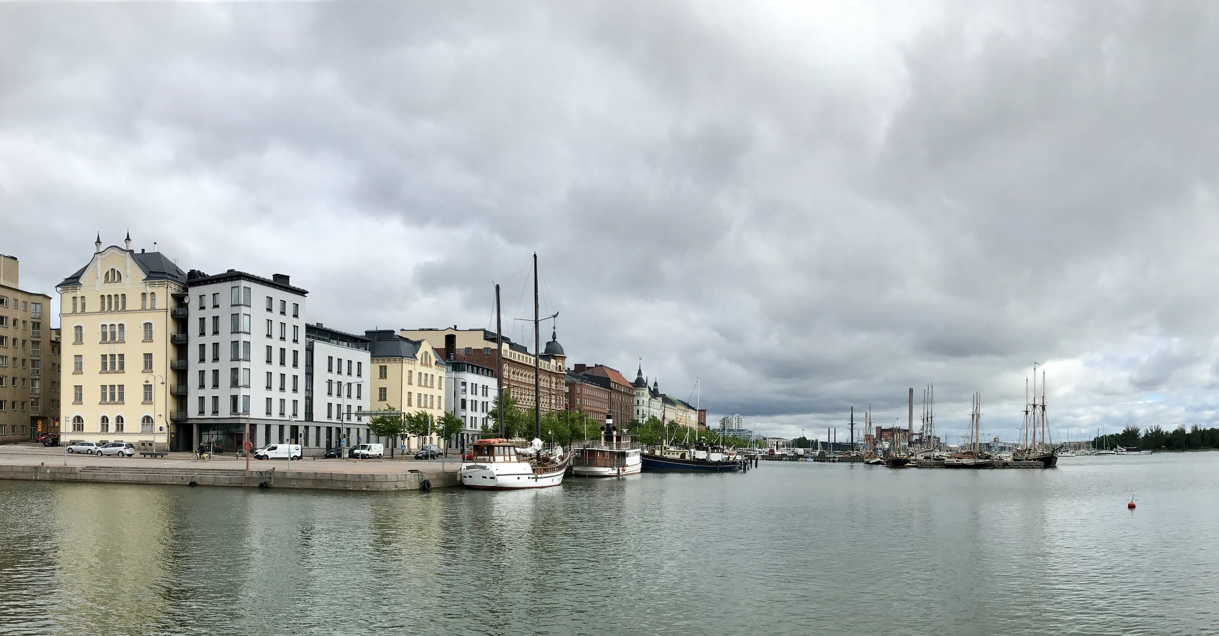 Along Helsinki's waterfront