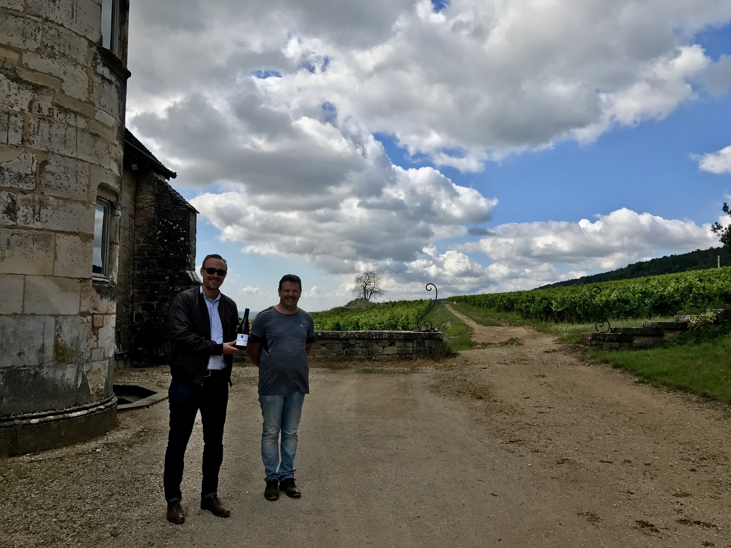 Domaine Joilet's winemaker/vineyard manager couldn't have been nicer