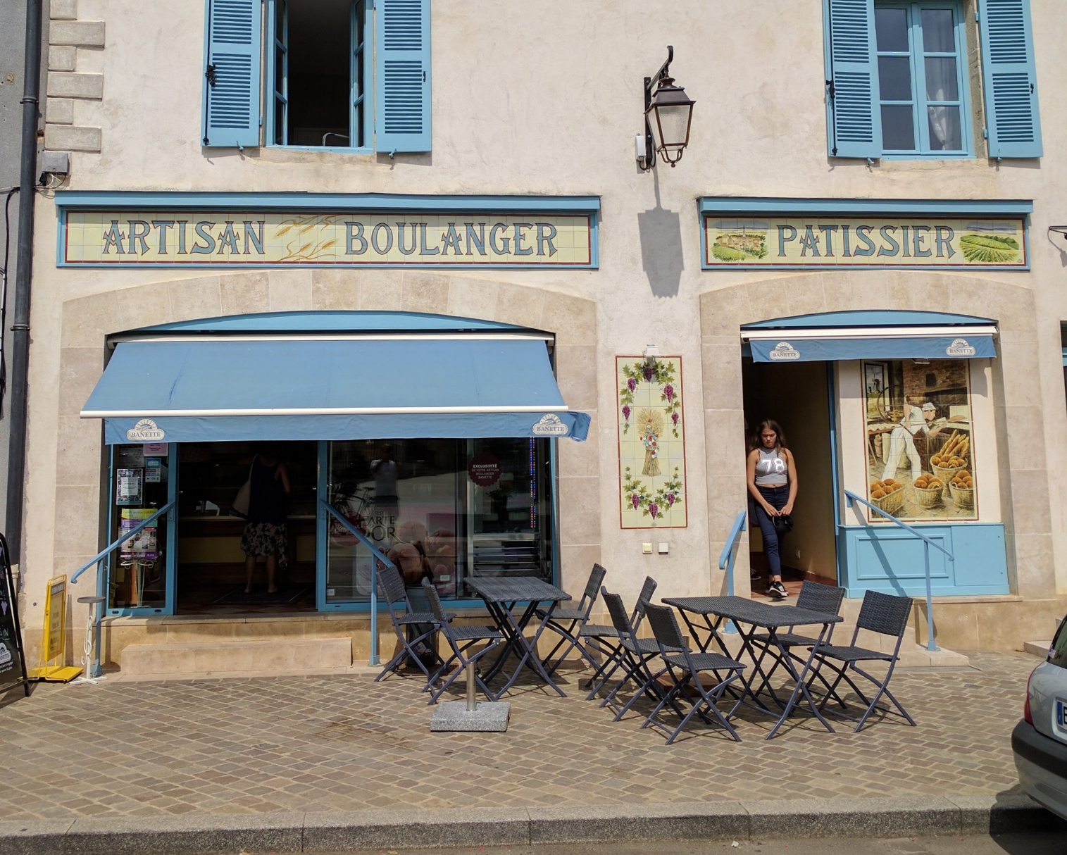 Meursault's Artisan Boulanger near the main square