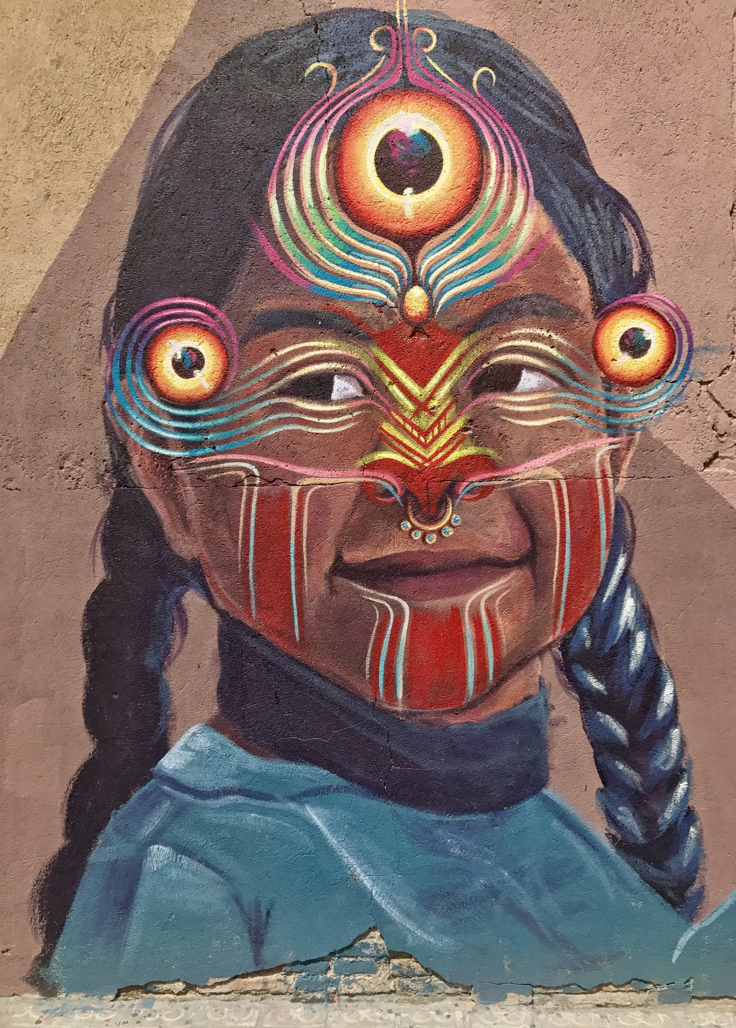 Street art in the Poblenou