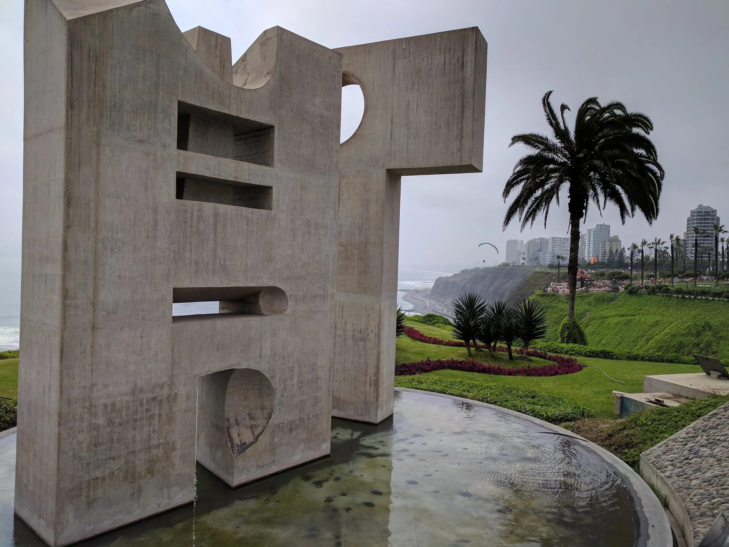 Strolling The Miraflores Boardwalk In Lima, Peru