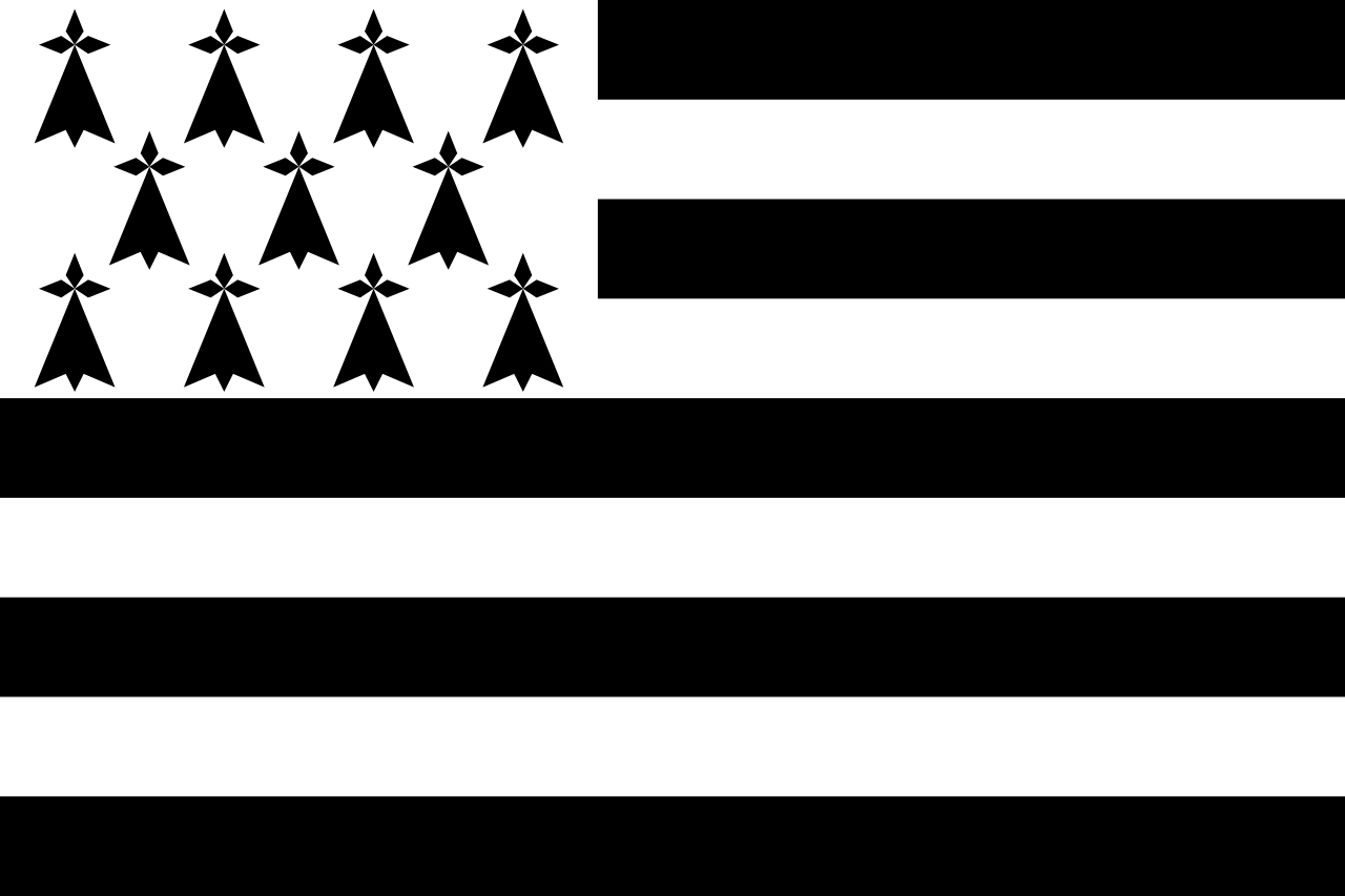 Brittany's Flag; Credit: Wikicommons