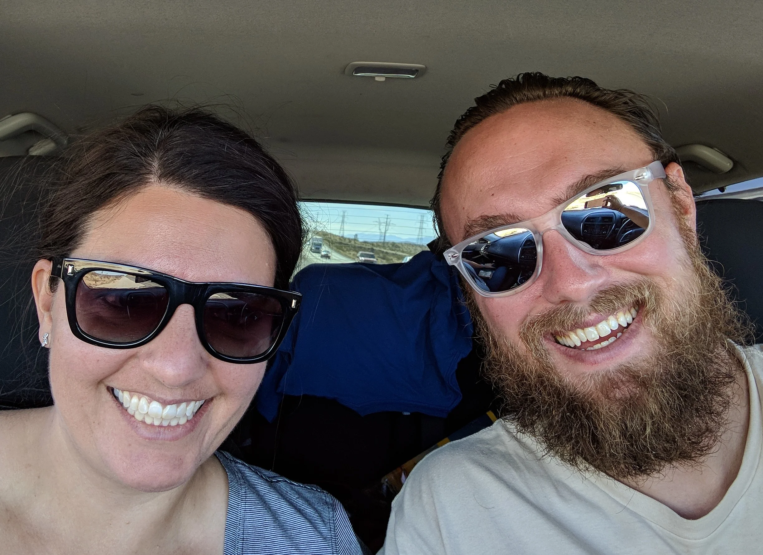 Road trippin' in our new (used) car!