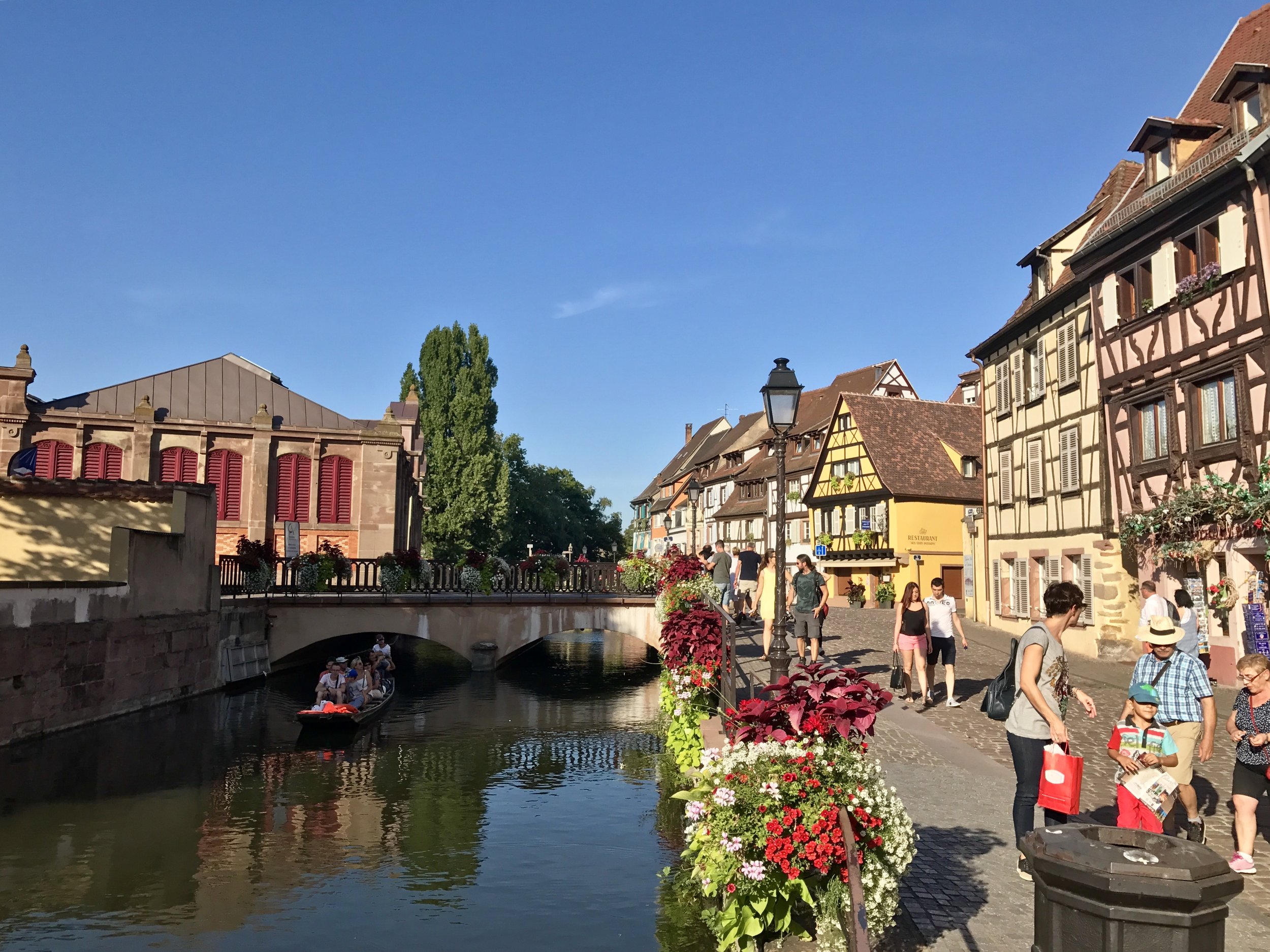 The town of Colmar where Nicole and I stayed in Alsace