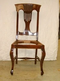 Cabriole Leg Blackwood Chair