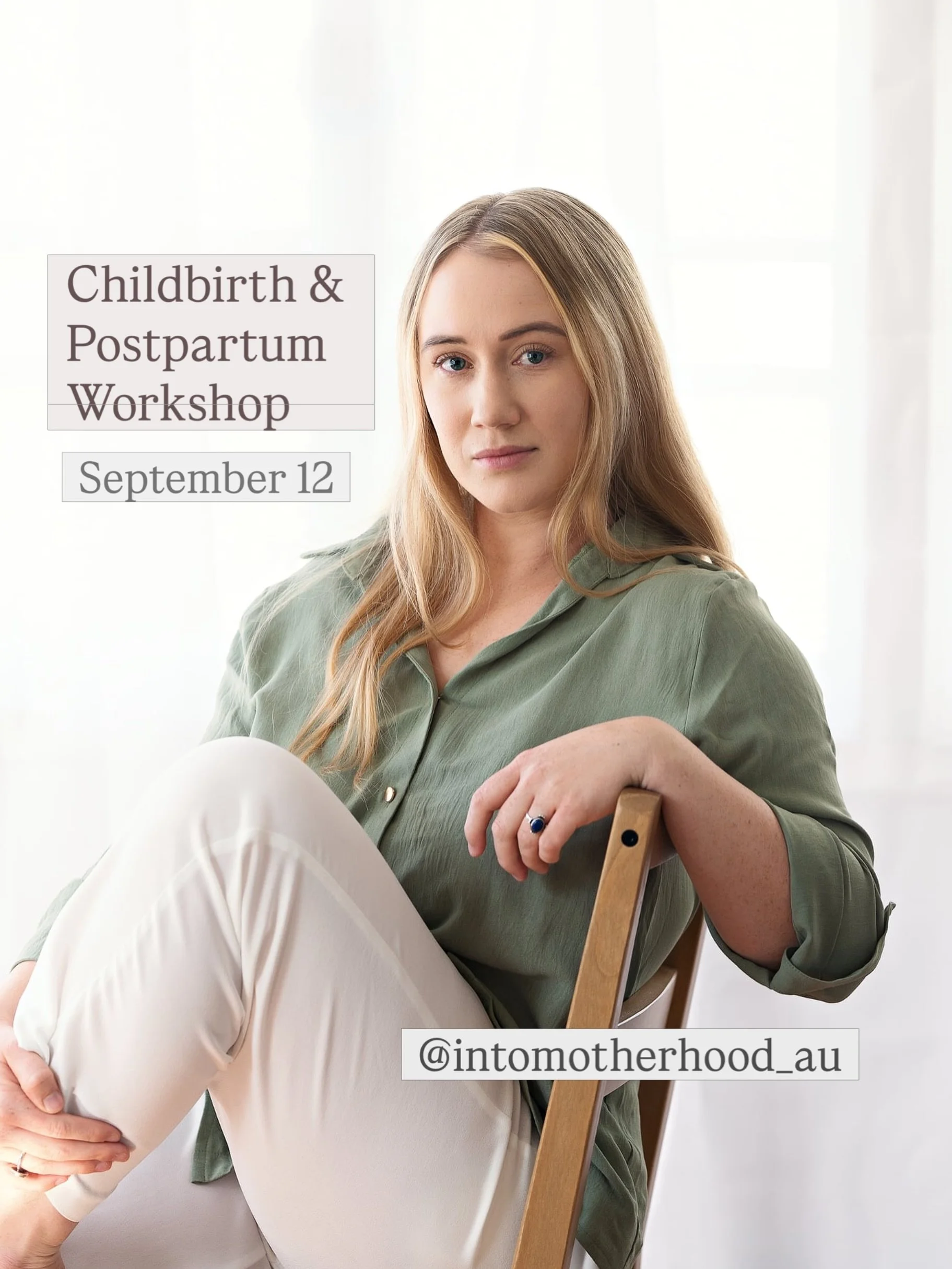 Friends&hellip; this is Samantha, a local Doula who is running a Childbirth and Postpartum workshop this Saturday (12th of September) in Lowood.  She has just three spots left!  https://intomotherhood.au/workshops/p/childbirth-and-postpartum-workshop
