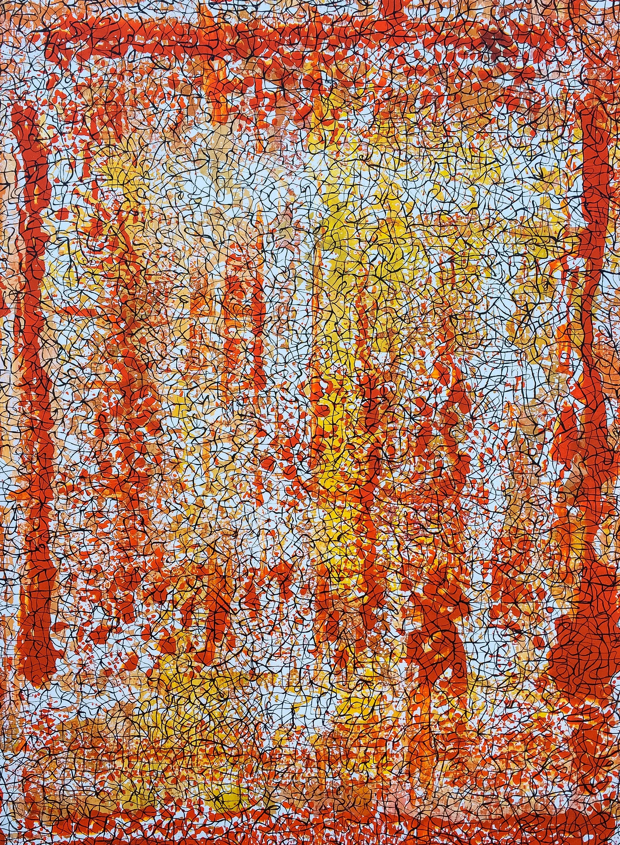 Thierry B, Devotion, Synthetic Polymer Paint on Linen, 122 x 91.5cm, P.O.A