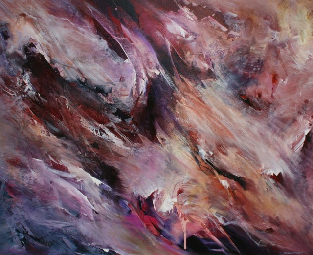 Release , Mixed Media on Linen, 120 x 150cm, P.O.A