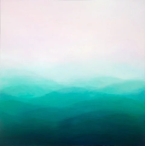 Diamond Soul , Oil on Canvas, 183 x 183cm.