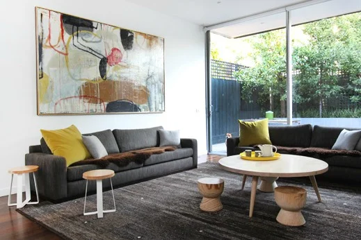 Artwork by Suzanna Lang. Photograph courtesy of The Design Files.