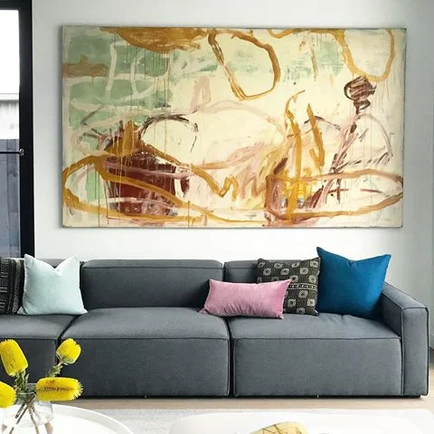 Artwork by Suzanna Lang. Interior styling courtesy of Create Expectations.