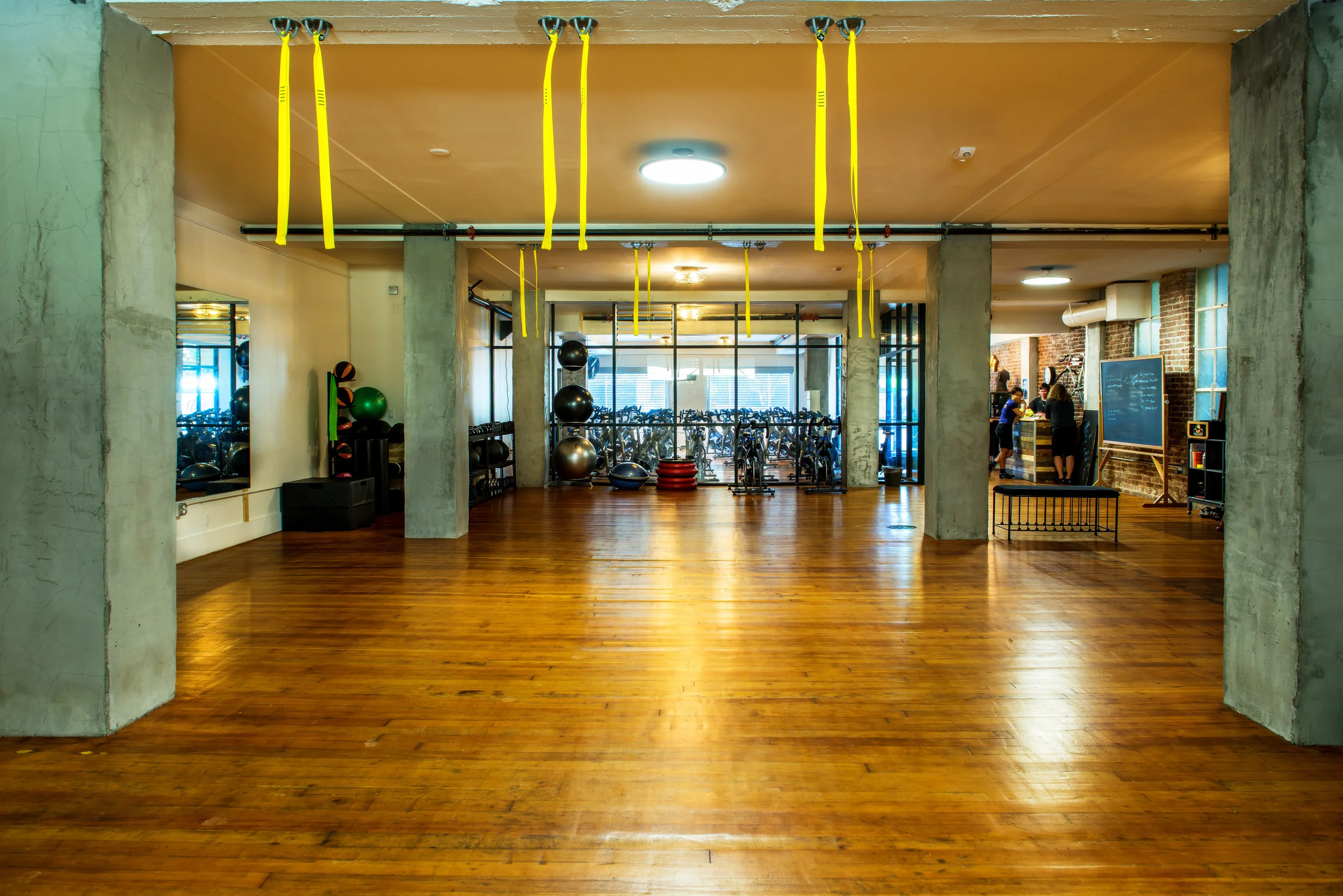 The TRx and strength training gym