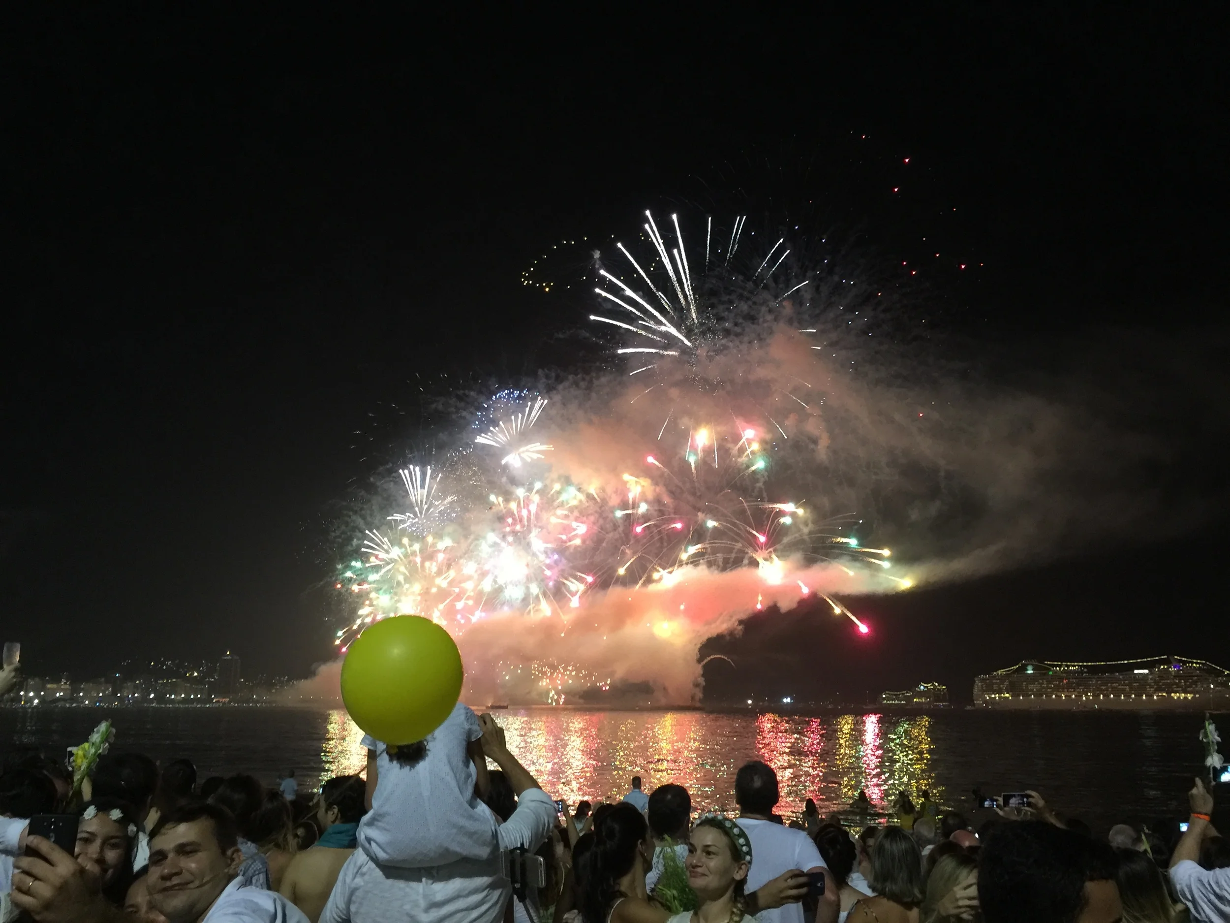 Copacabana Beach NYE 2015!