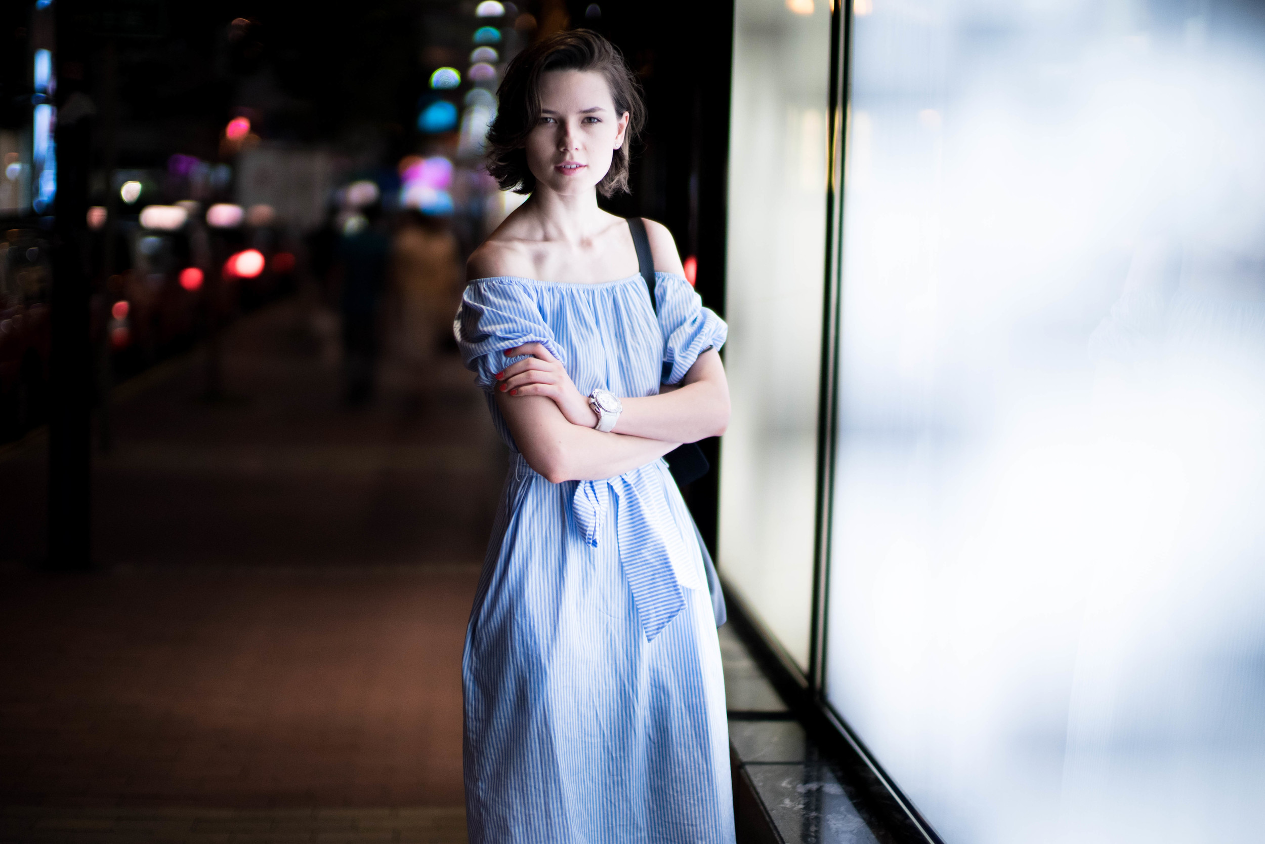 Leica 50mm f/0.95 Noctilux x Sony A7II with Techart AF adapter.