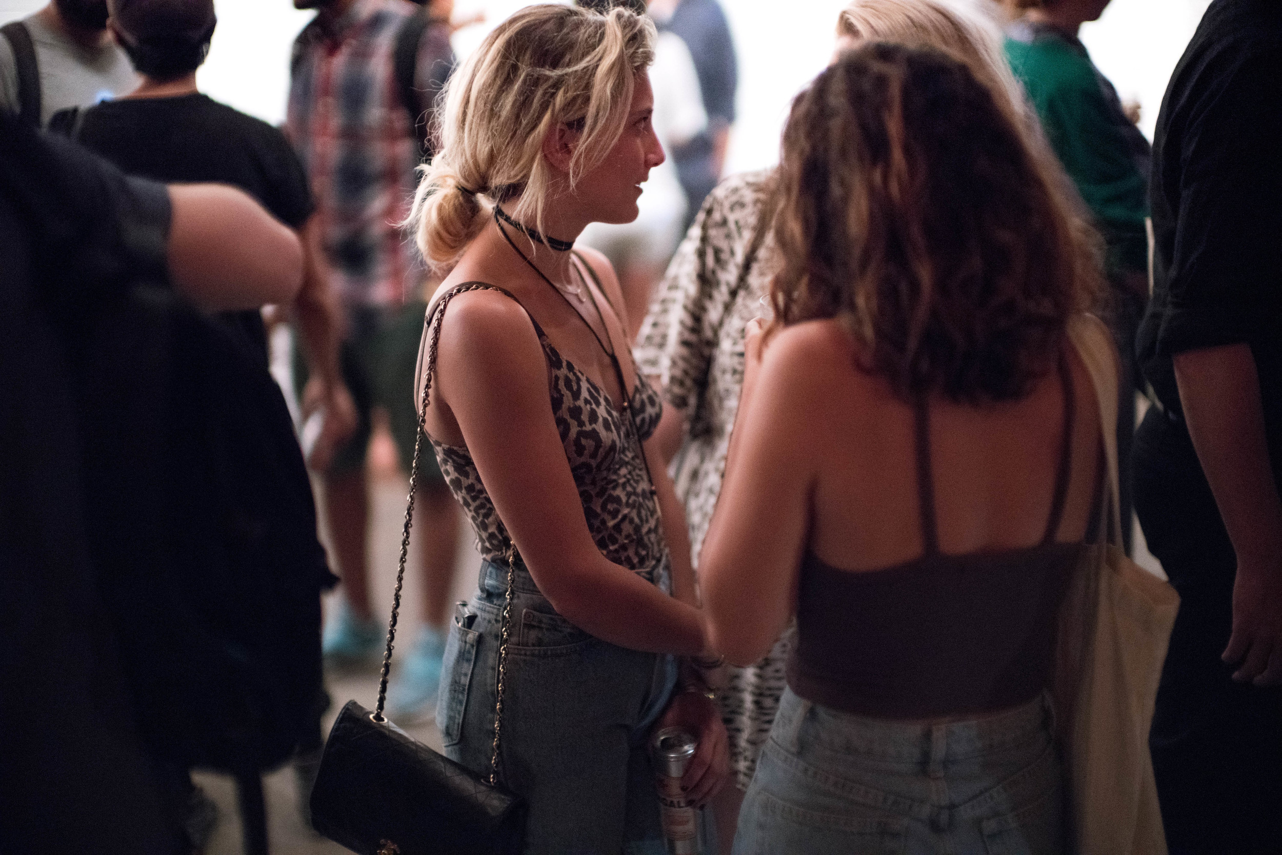 This image was shot in a relatively brighter area of the bar. As a result, the auto ISO was set at 6400. That meant that at f/0.95, I was able to get an even cleaner file.