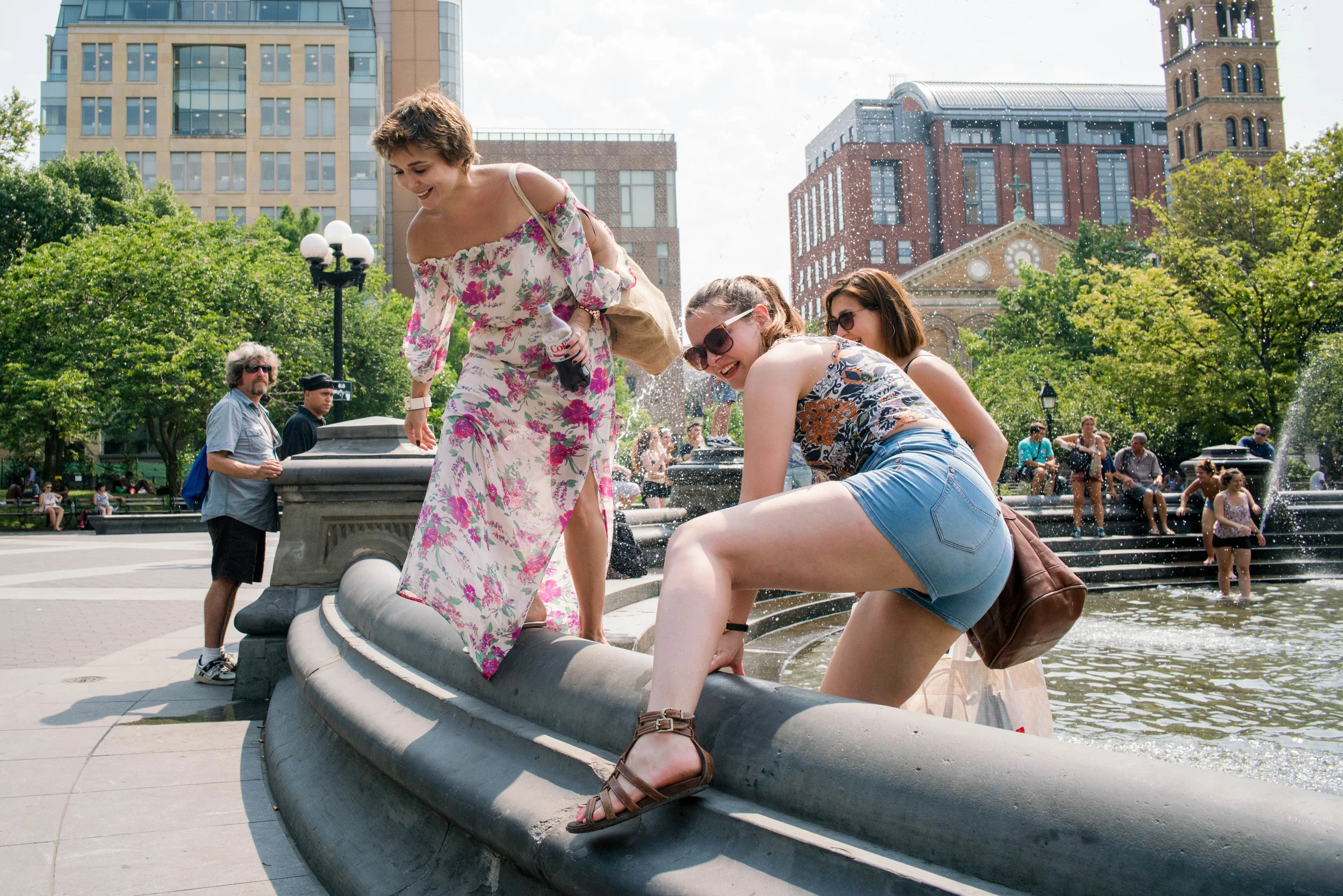 Overall, I loved the 28mm focal length. You can shoot close enough, so you won't get photobombed by some passerby between you and the subjects. You just need to remember to shoot closer, and be careful with your angles if you shoot too close.