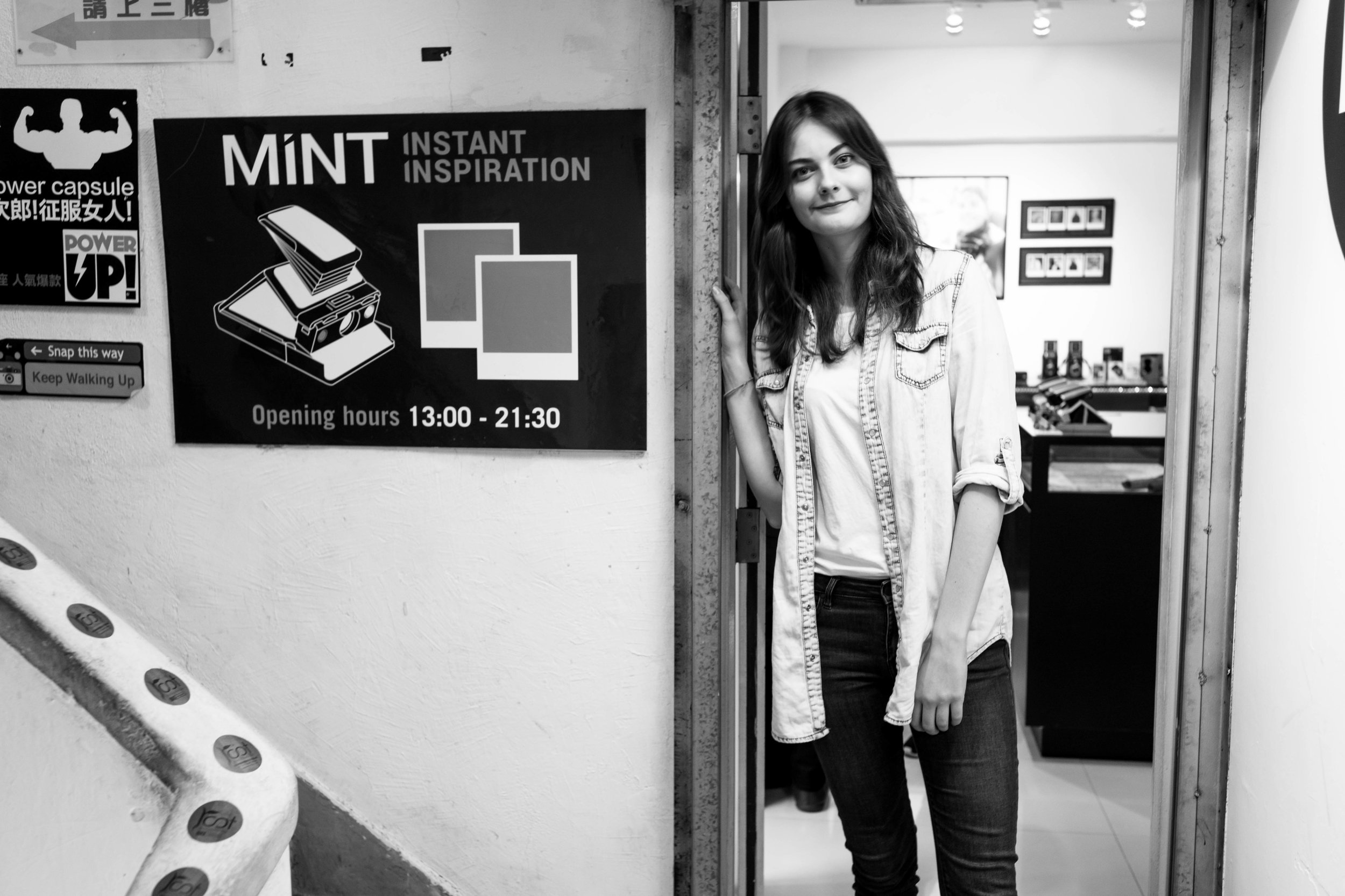 Leica SL - ISO 400, f/4, 1/30s, +1/2 stop. Guess what we stumbled upon in our exploration... the flagship shop of Mint Camera! That was an unexpected surprise!