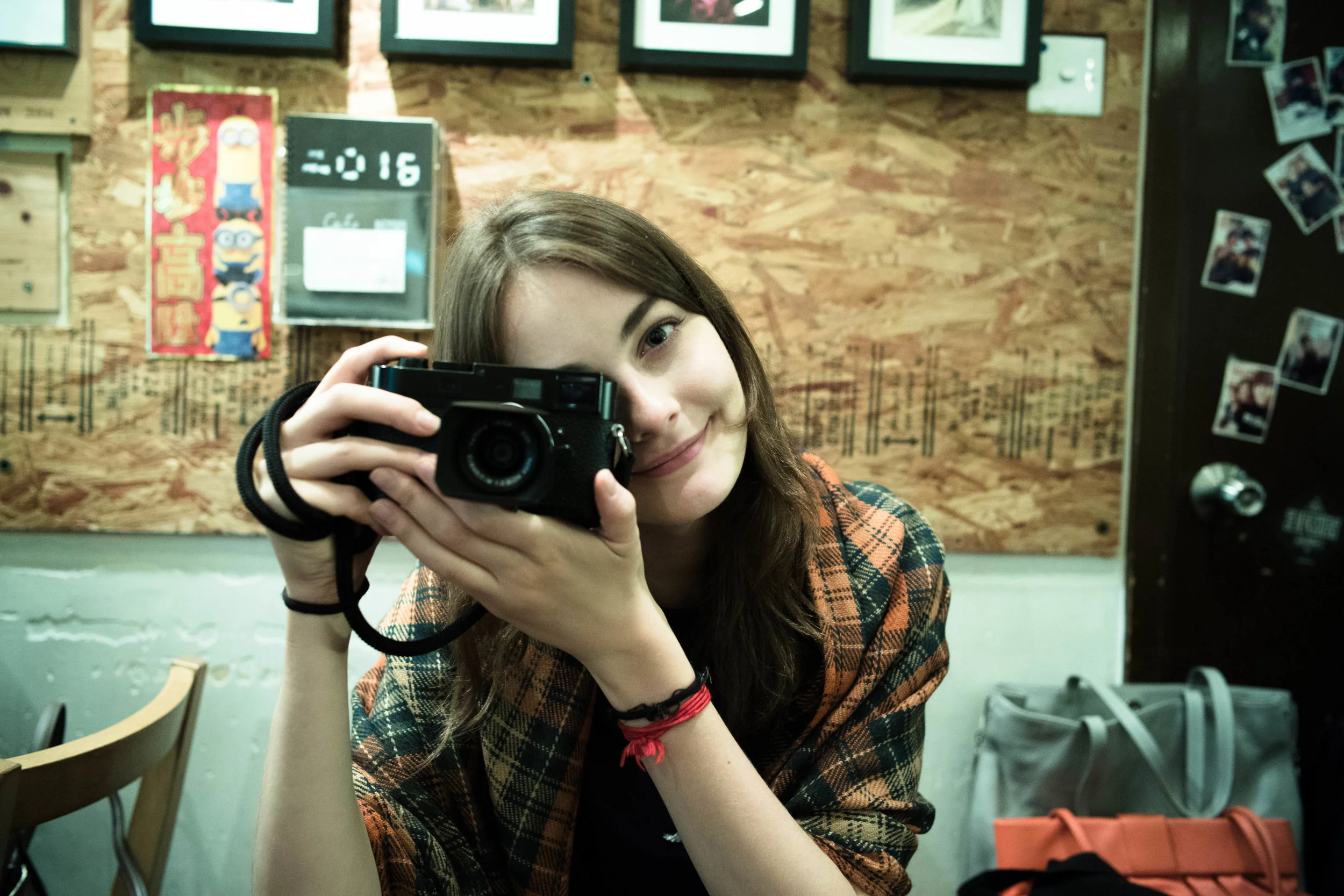M10 - Since Anna is closer to the camera on this shot, the difference in focusing distance invalidates this set. But still, a nice parting shot. +1 stop and some other edits.