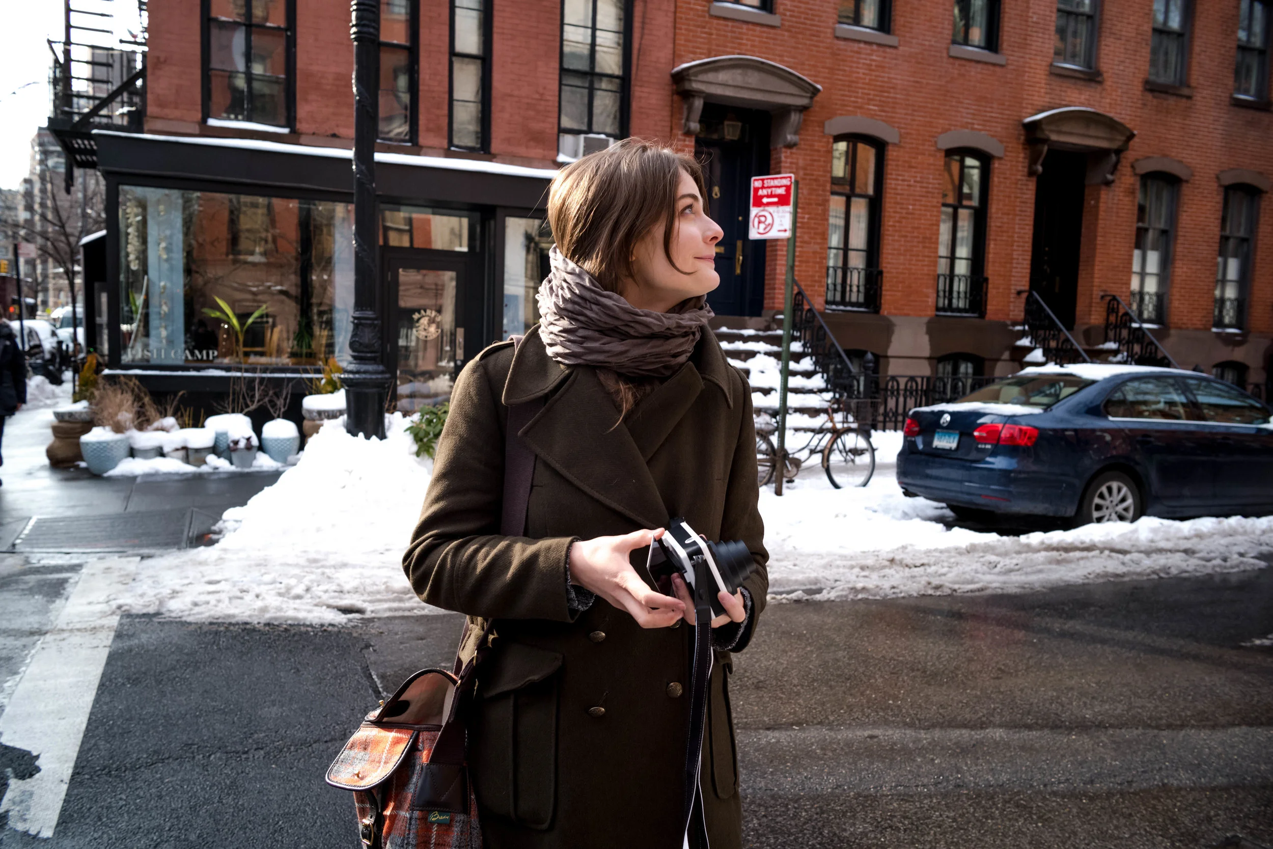 Soaking in the West Village.