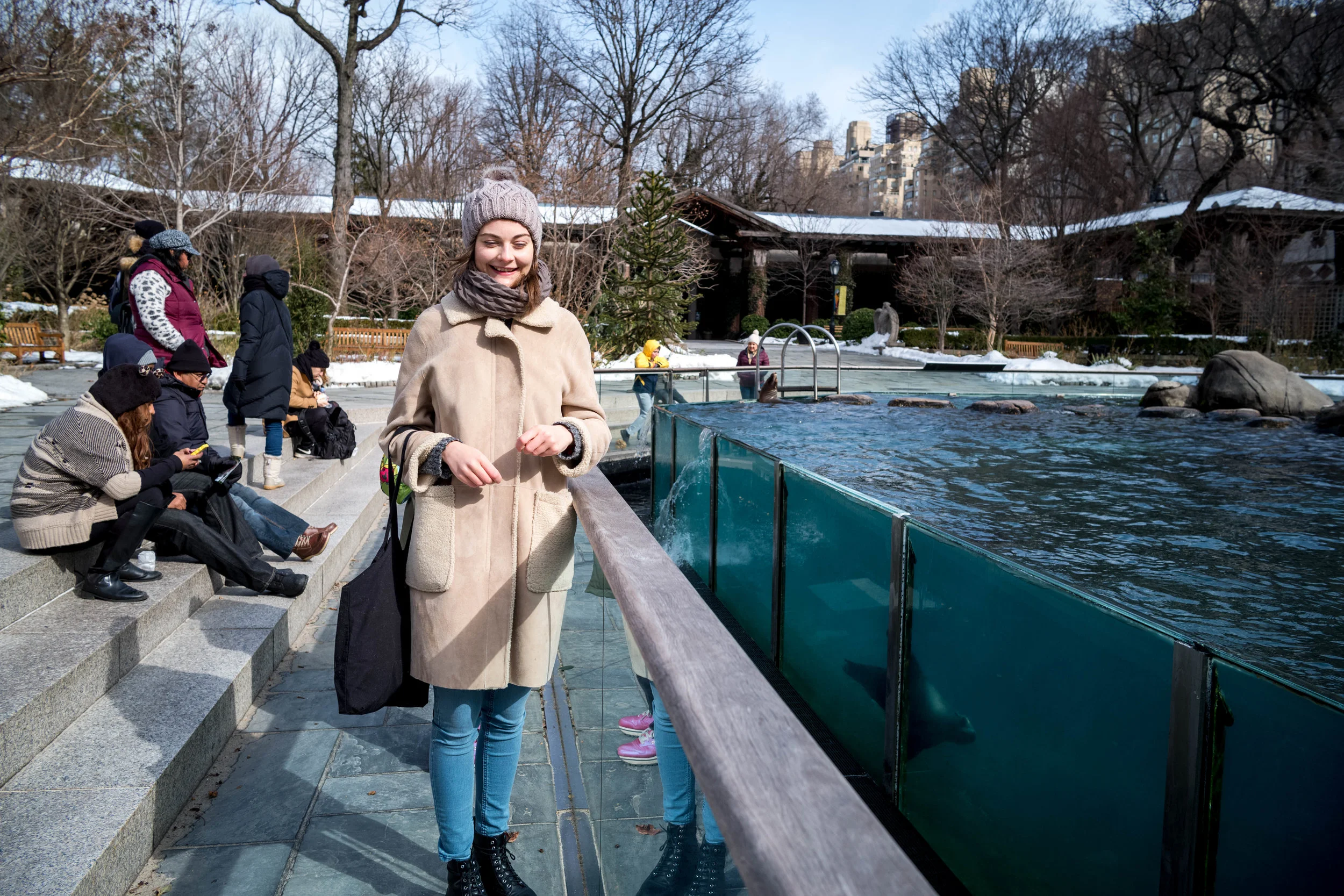 Leica M10 + Leica 28mm f/1.4 Summilux - The Sea Lion Pool at the Central Park Zoo