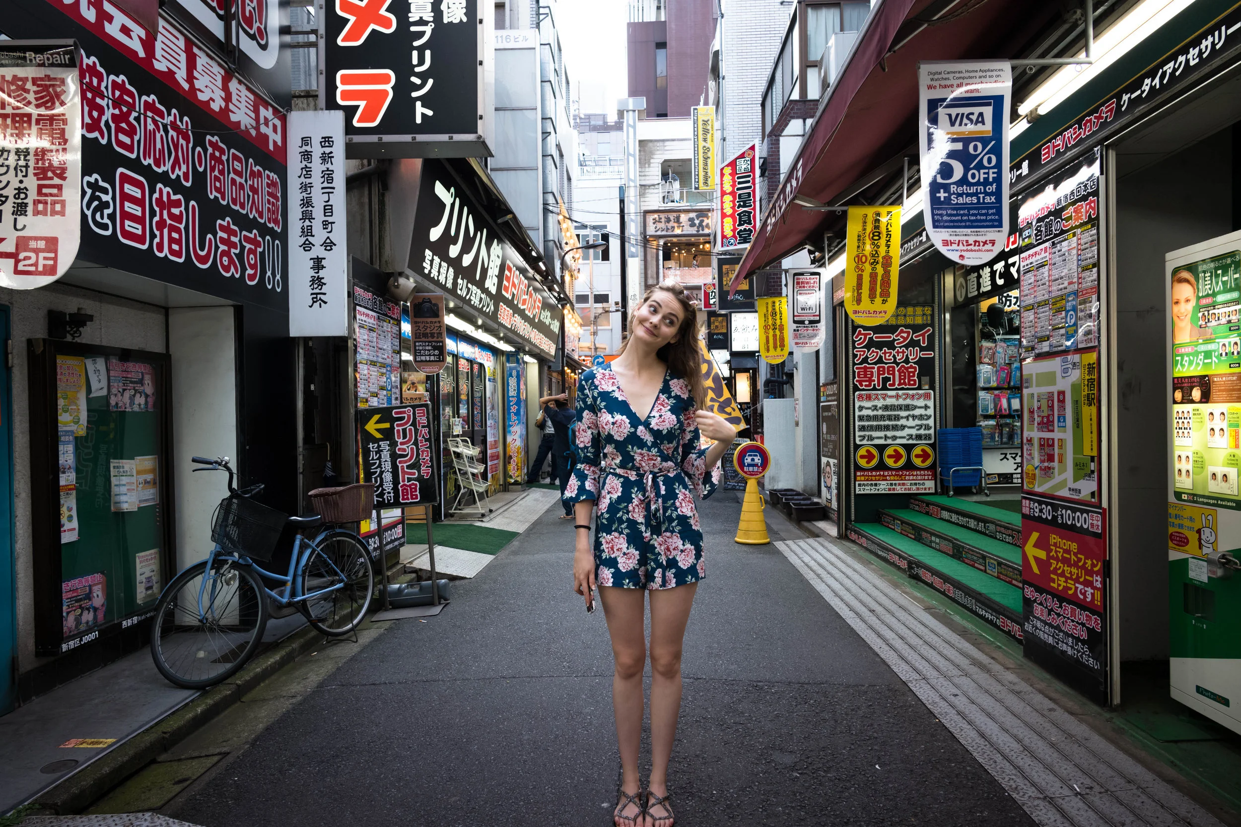 Looking for film in Shinjuku