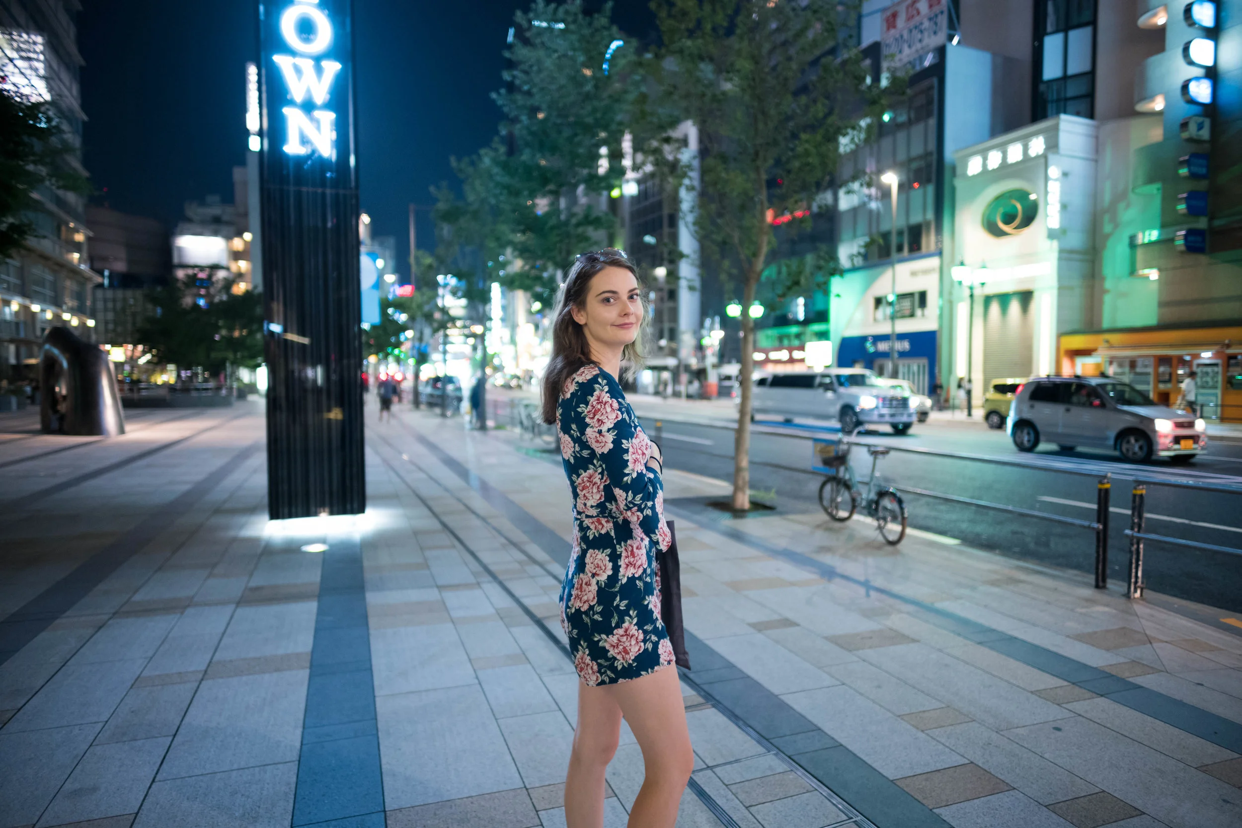 Streetview at Midtown Tokyo.