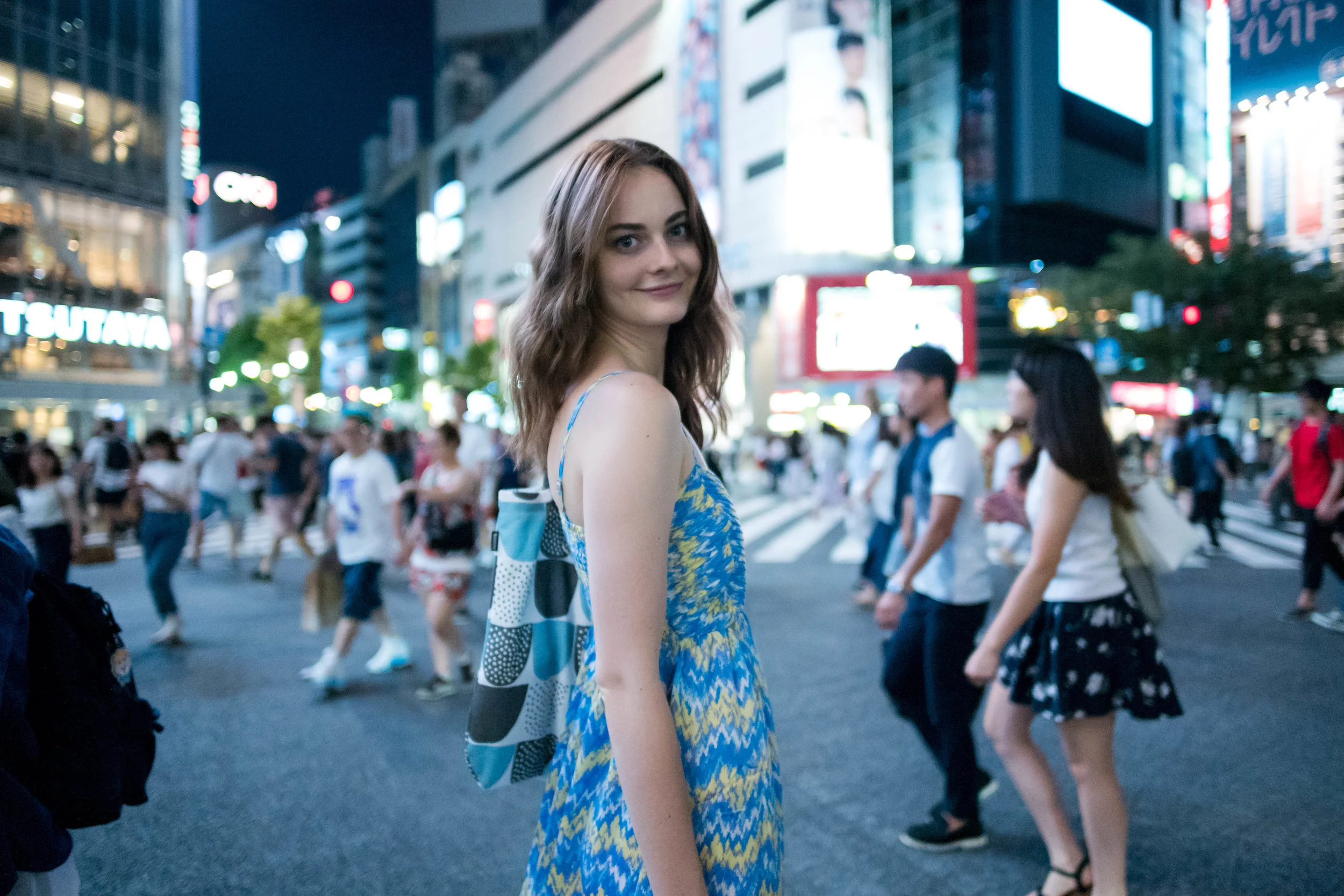 Another capture at the Shibuya crossing.