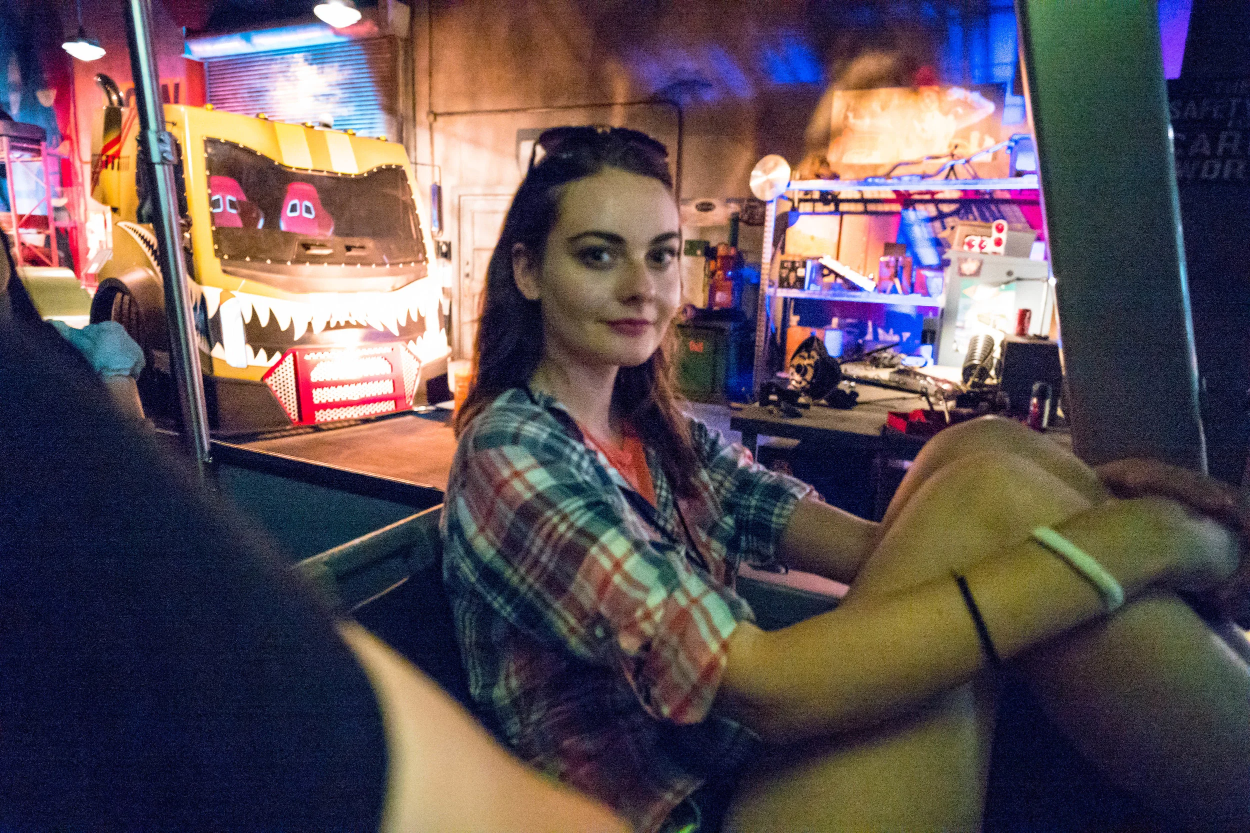 Through the Fast and Furious installation - Shot blindly at f/3.4 and 1/4s while still in motion - Leica 21mm f/3.4 Super Elmar ASPH