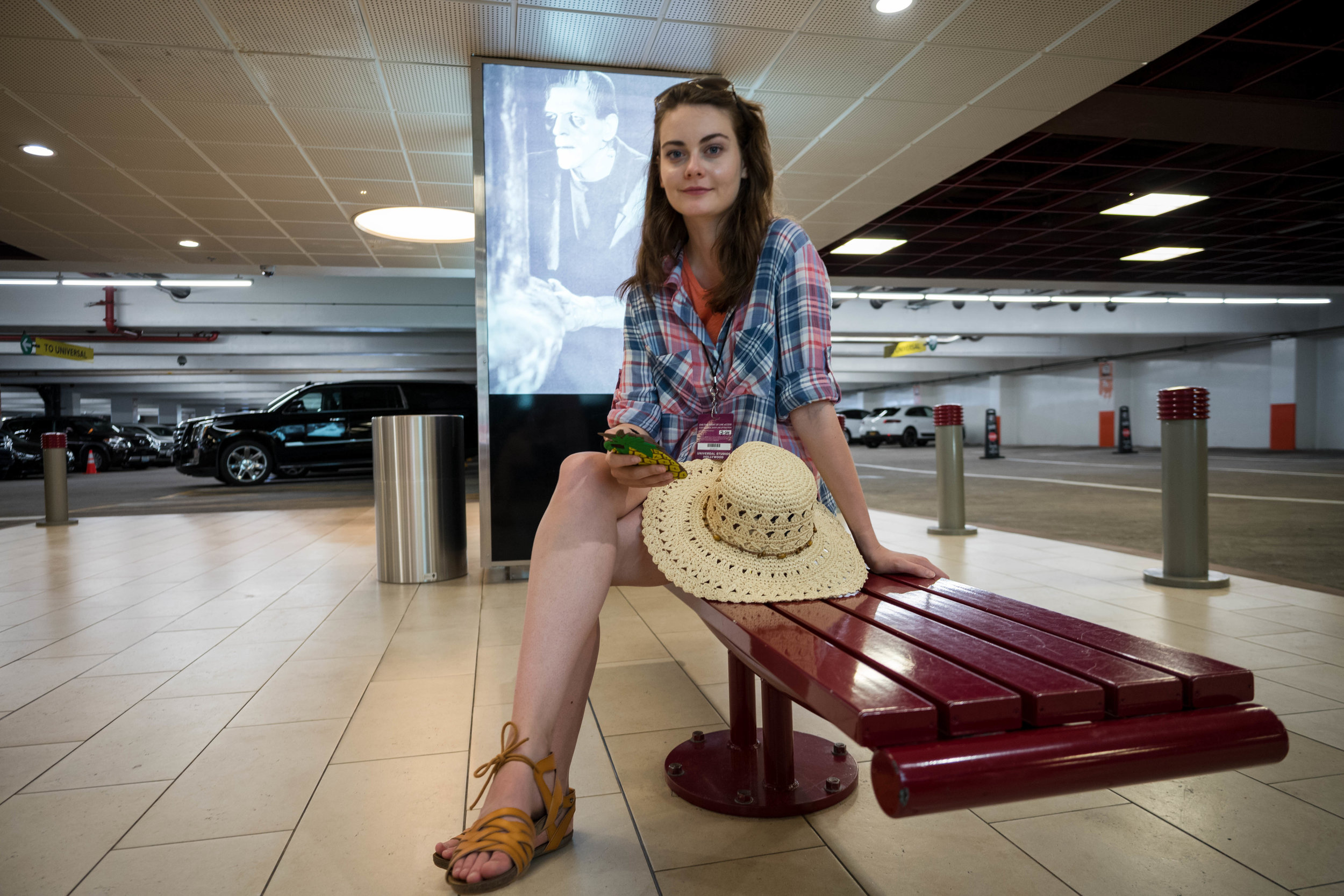 Waiting for the valet at Frankenstein parking - Shot at waist level with live view - Leica 21mm f/3.4 Super Elmar ASPH