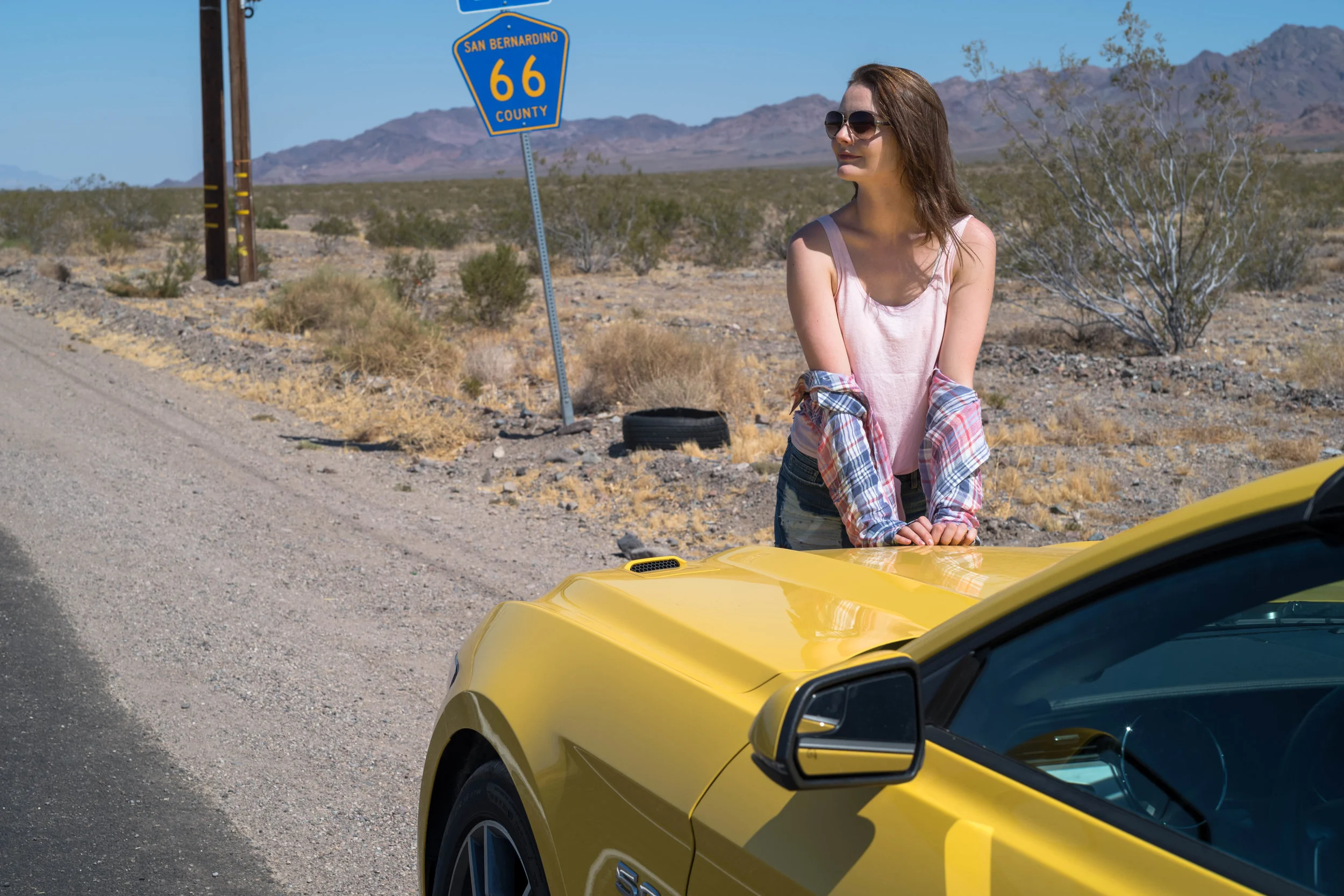 Posing by the rental. Leica APO 50mm f/2 Summicron ASPH