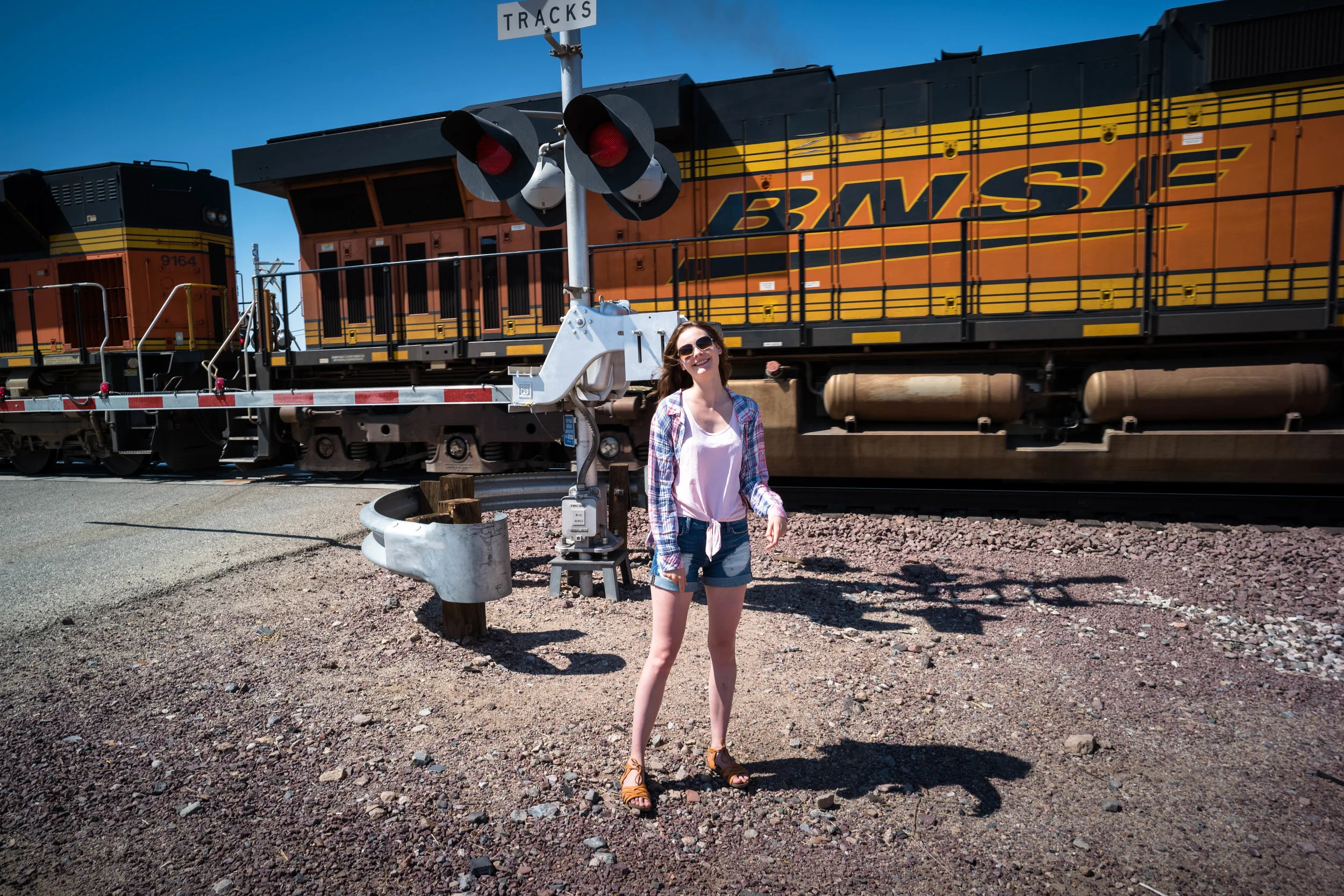 The Burlington North Santa Fe line. Leica 21mm f/3.4 Super Elmar ASPH