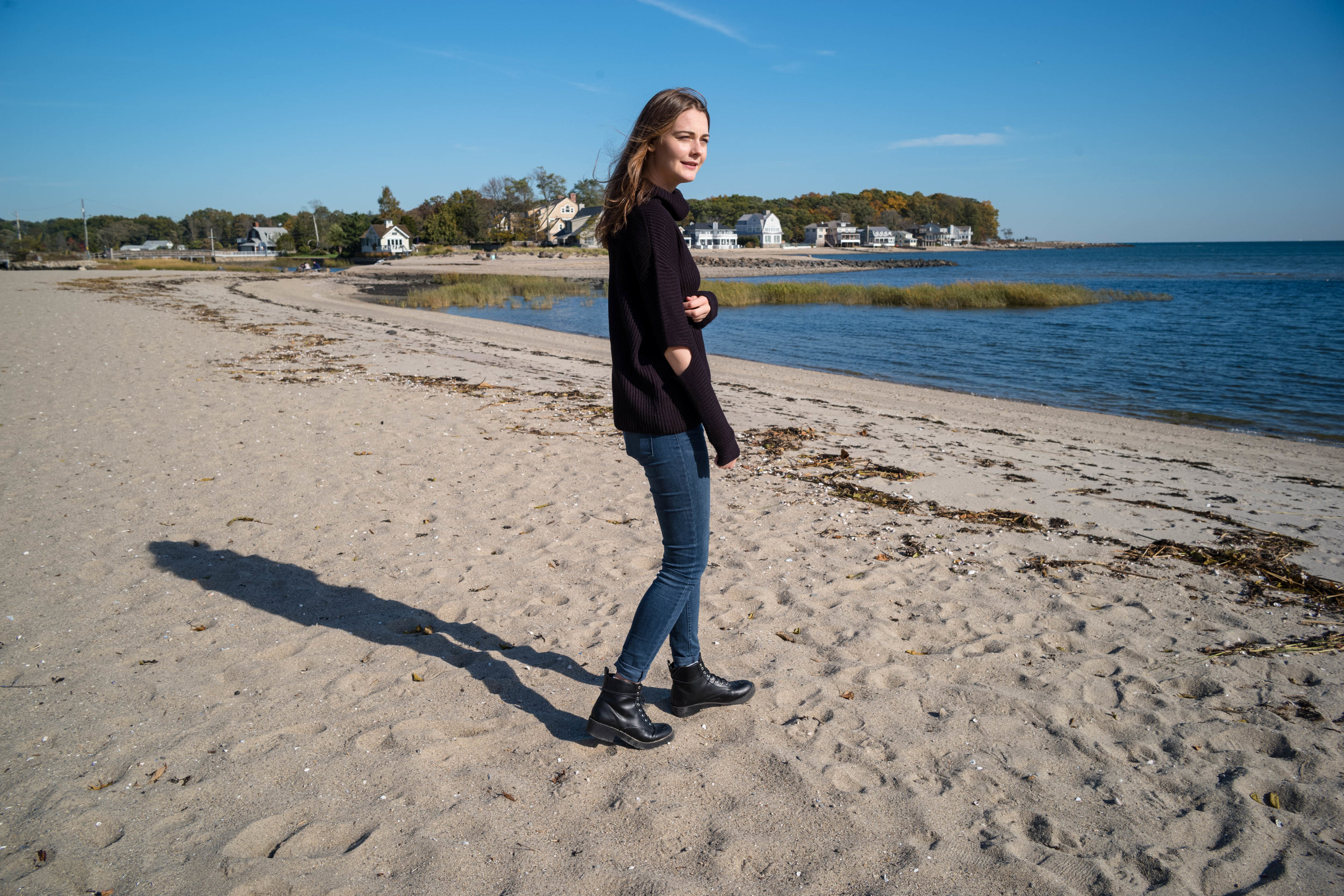 On Compo Point, Westport, Connecticut.