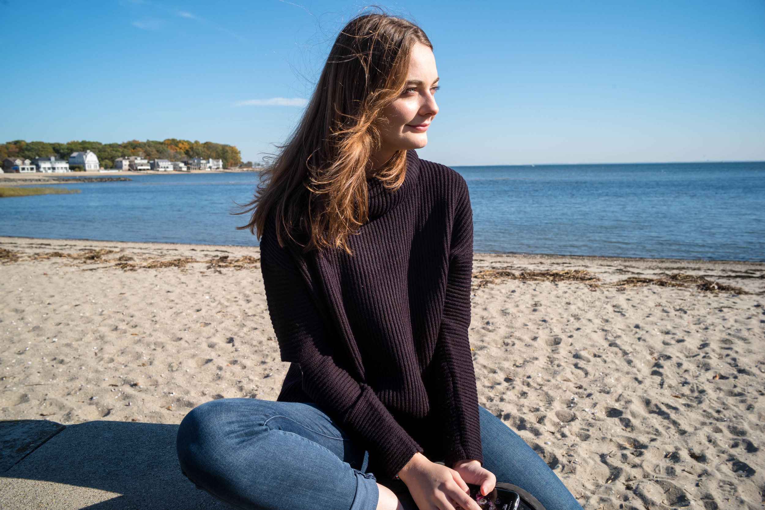 On Compo Point at Hillspoint Road, Westport, Connecticut.