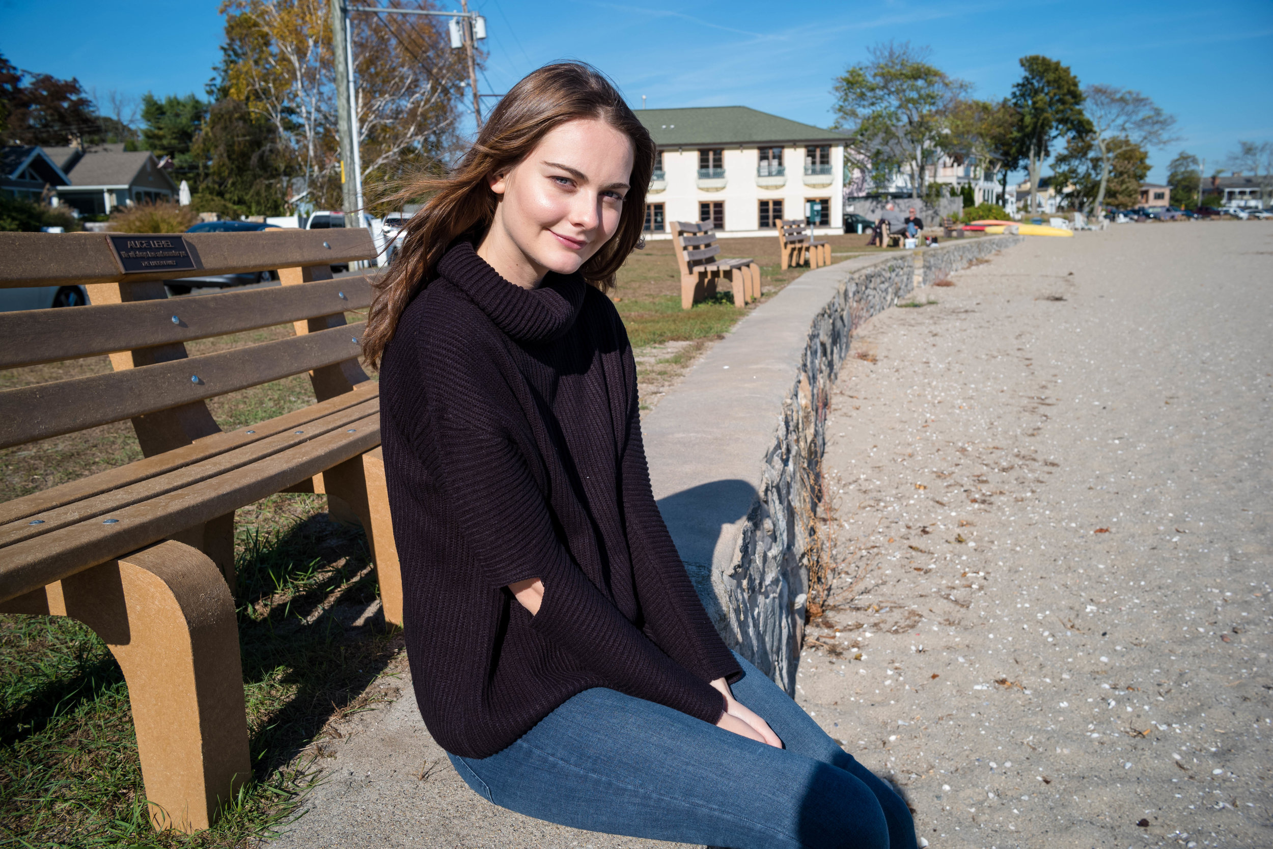 On Compo Point at Hillspoint Road, Westport, Connecticut.