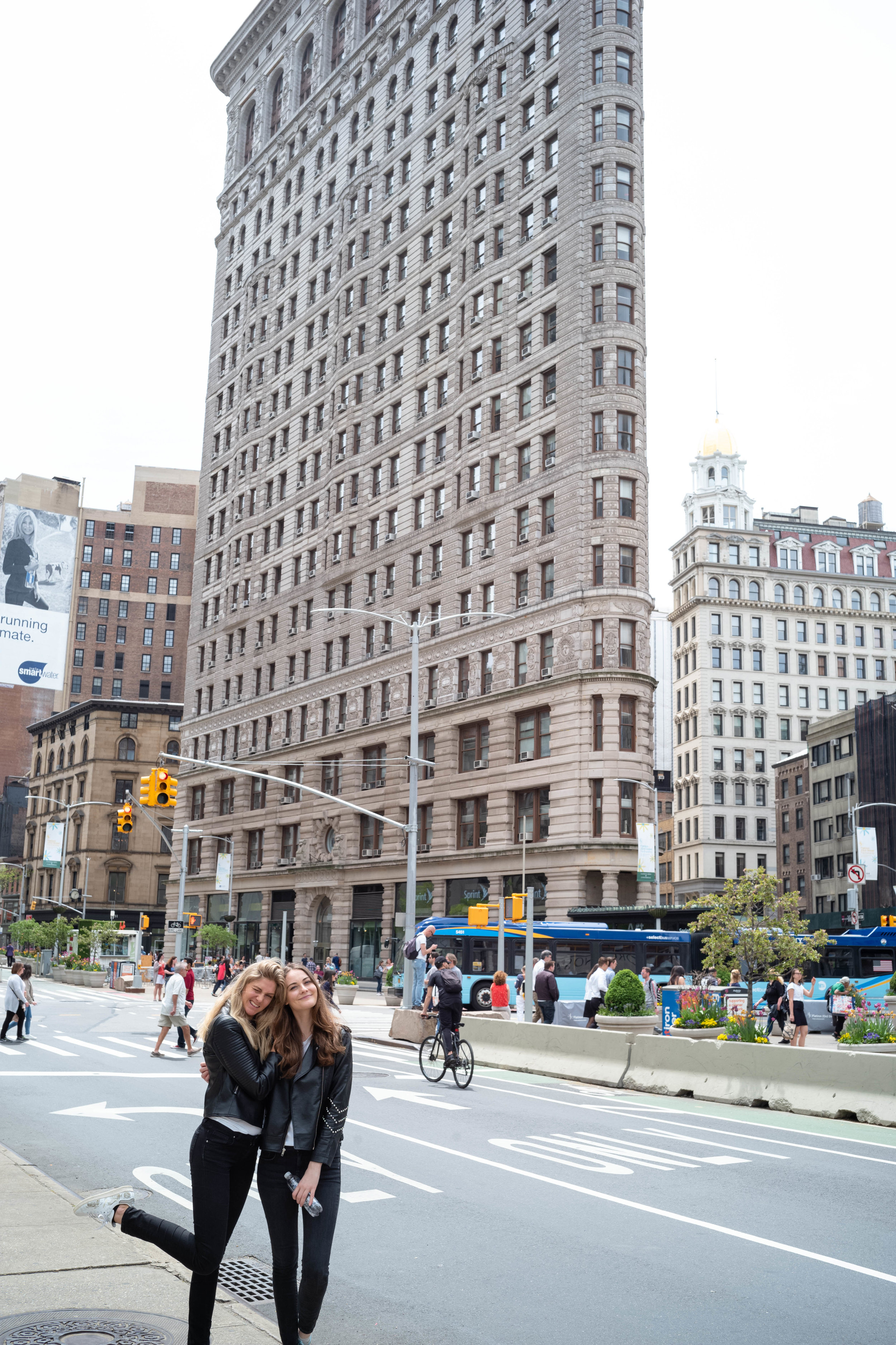 The Flat Iron Building.