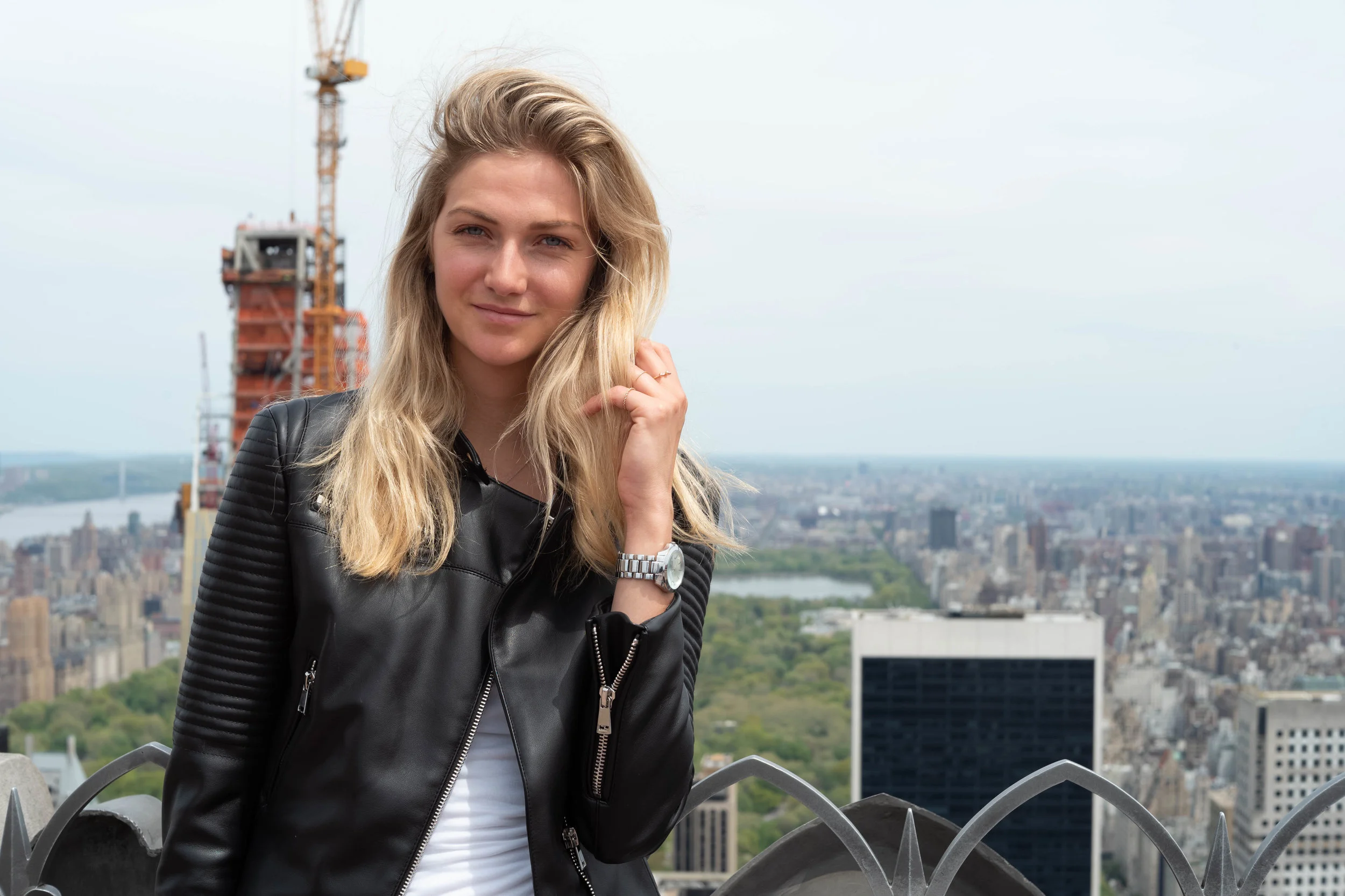 When architecture ruins the view, but you still want a picture of Central Park from the Top of the Rock.